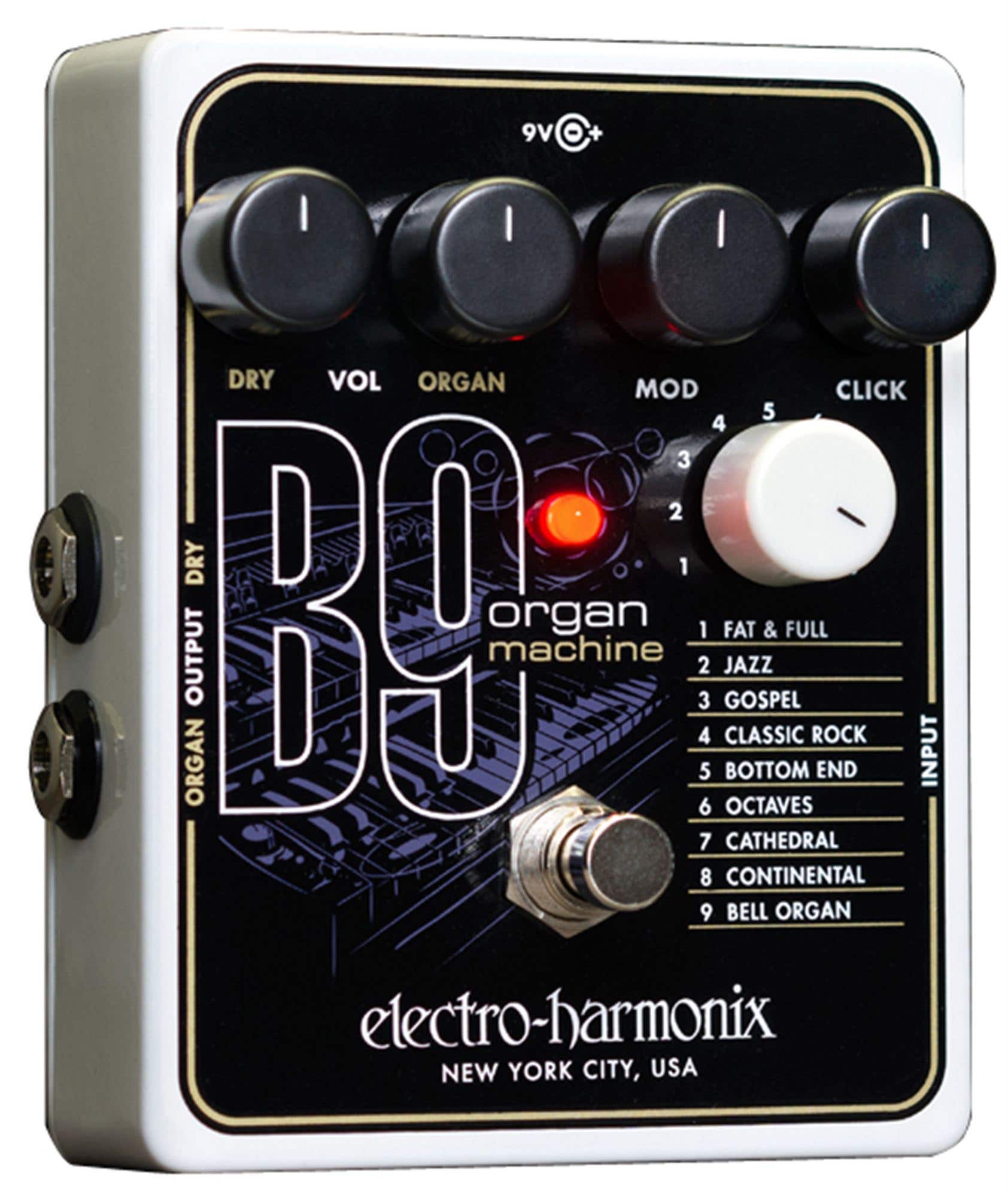 Electro-Harmonix B9 Organ Machine Guitar Effects Pedal