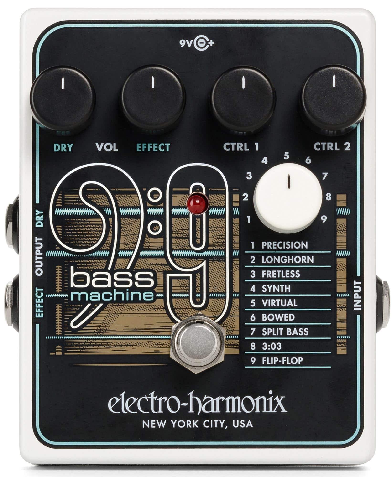 Electro Harmonix BASS9 Bass Emulator Pedal