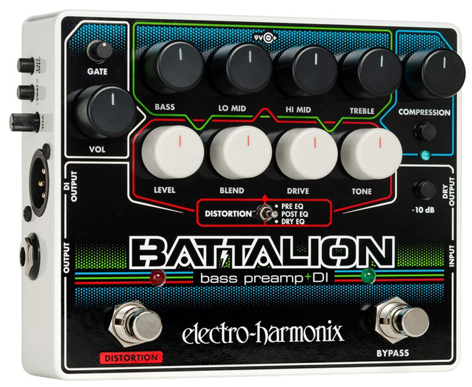 Electro Harmonix Battalion Bass Preamp and DI