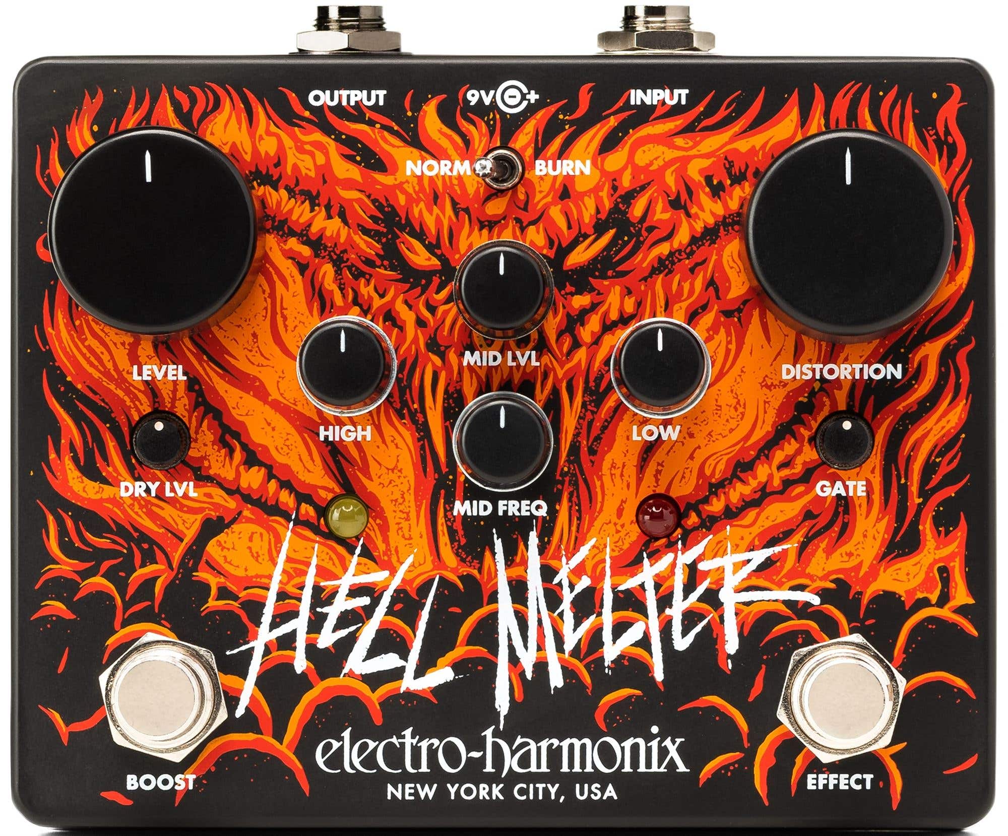 Electro Harmonix Hell Melter Distortion Pedal