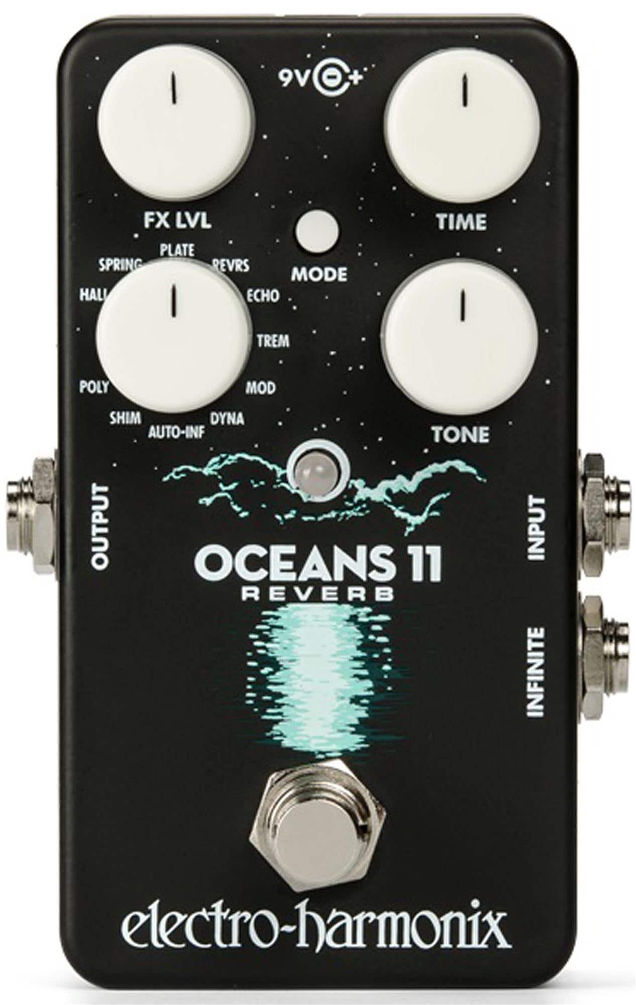 Electro Harmonix Oceans 11 Reverb Pedal