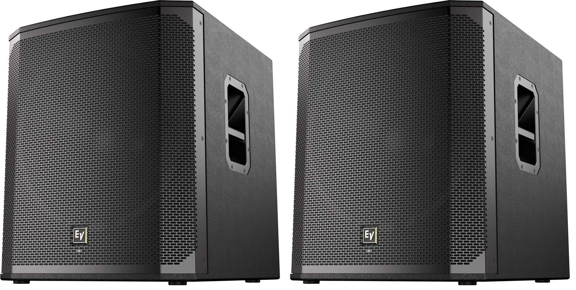Electro Voice ELX20018SP 18" 1200 Watt Powered Subwoofers Pair