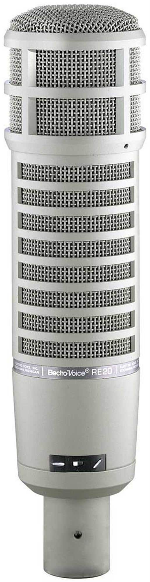 Electro-Voice RE20 Dynamic Broadcast Announcer Microphone