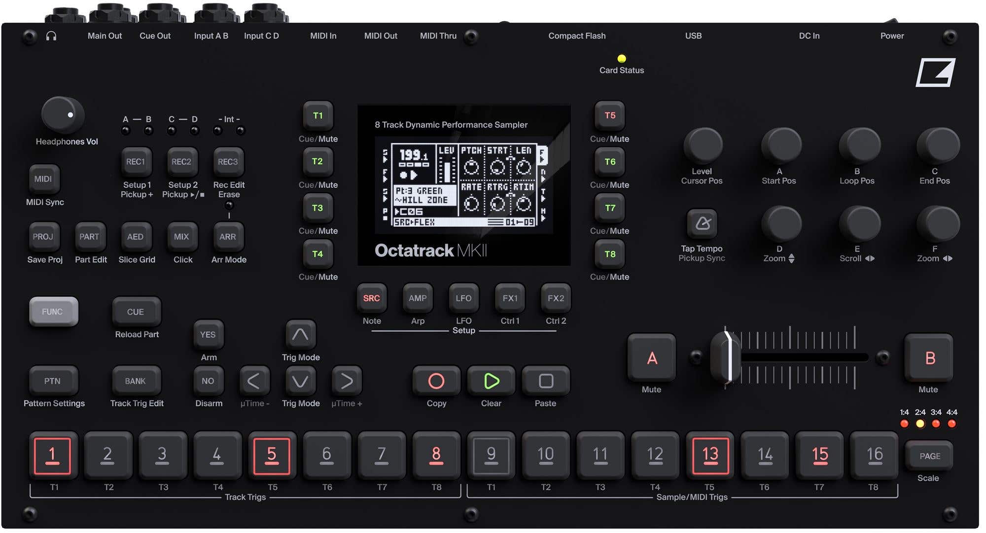 Elektron Octatrack MKII Desktop Sampler Sequencer