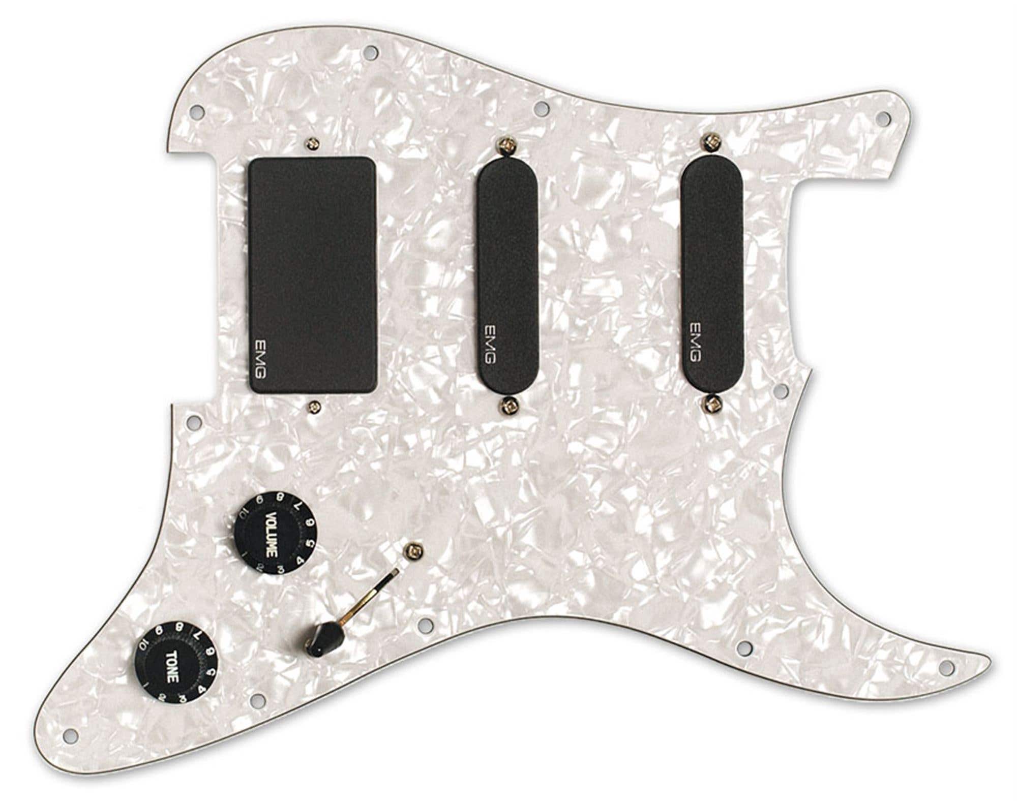 EMG KH20 Kirk Hammett Active Pickup Set with Pickguard