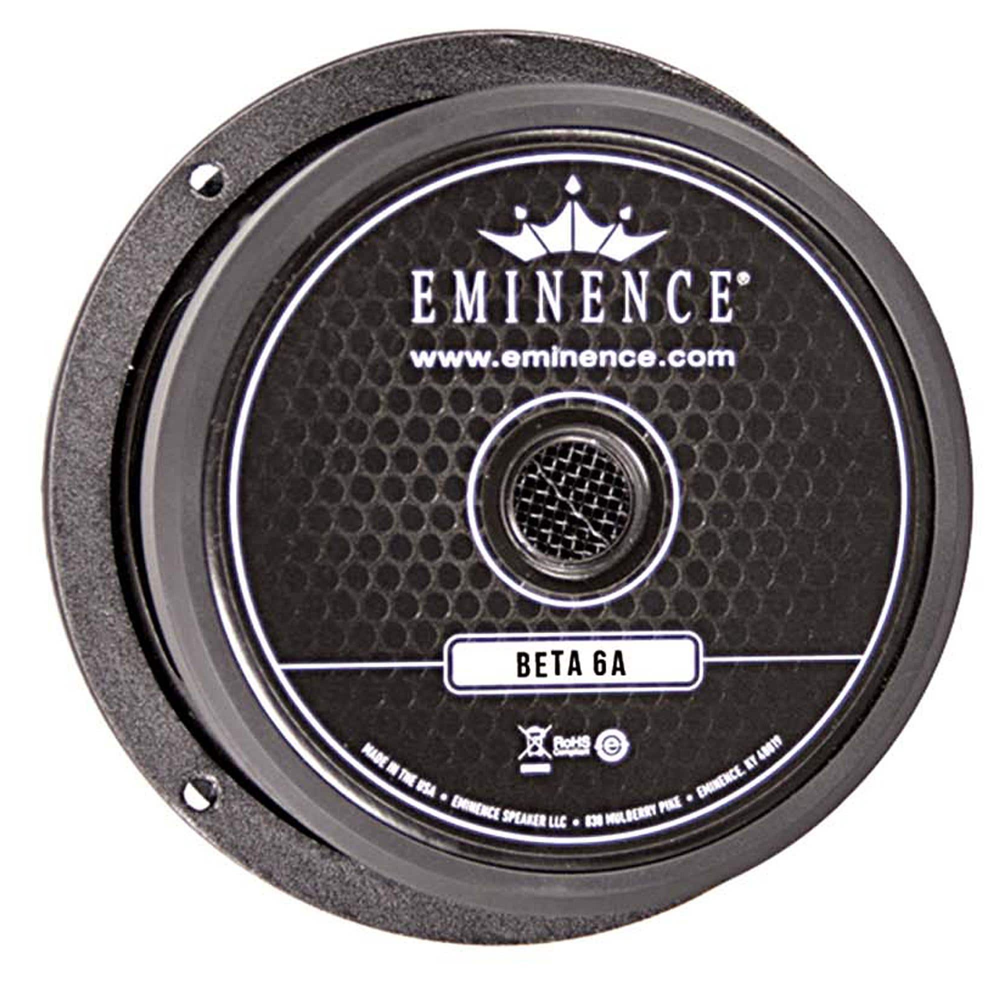 Eminence American Standard Beta6A 6.5" Speaker 175 Watts