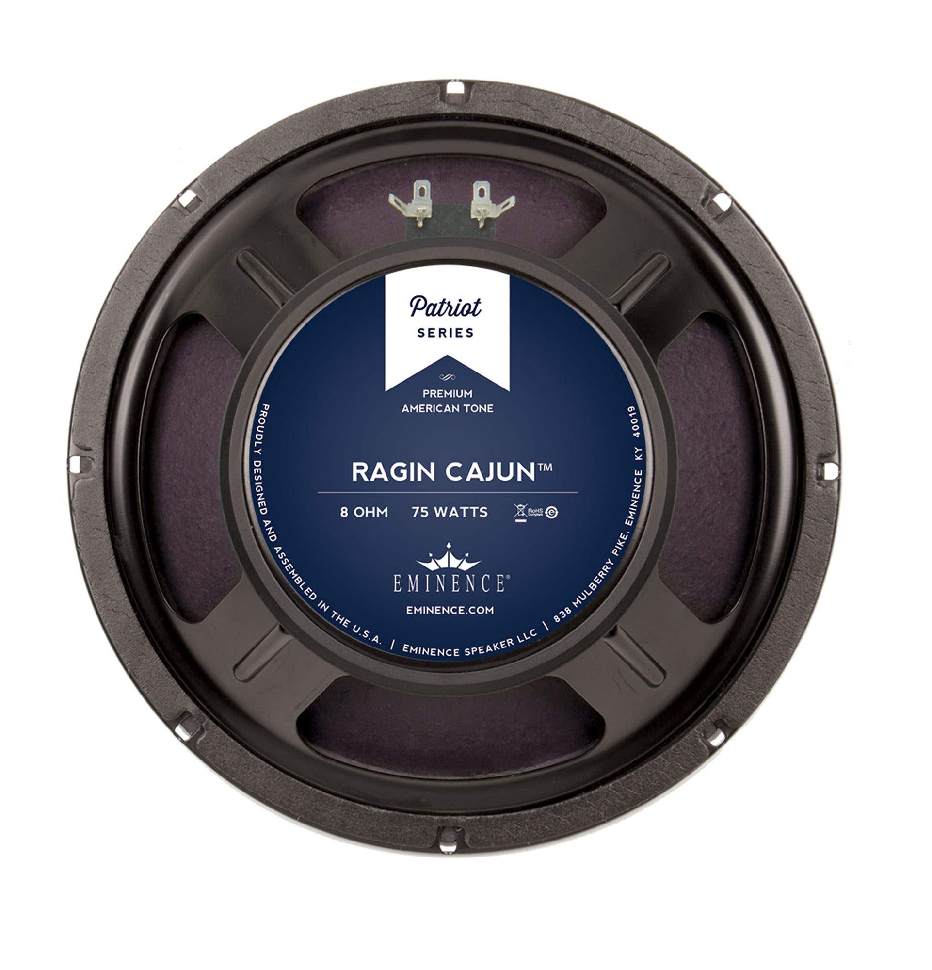 Eminence Patriot Ragin Cajun 10 Inch Guitar Speaker 75 Watts