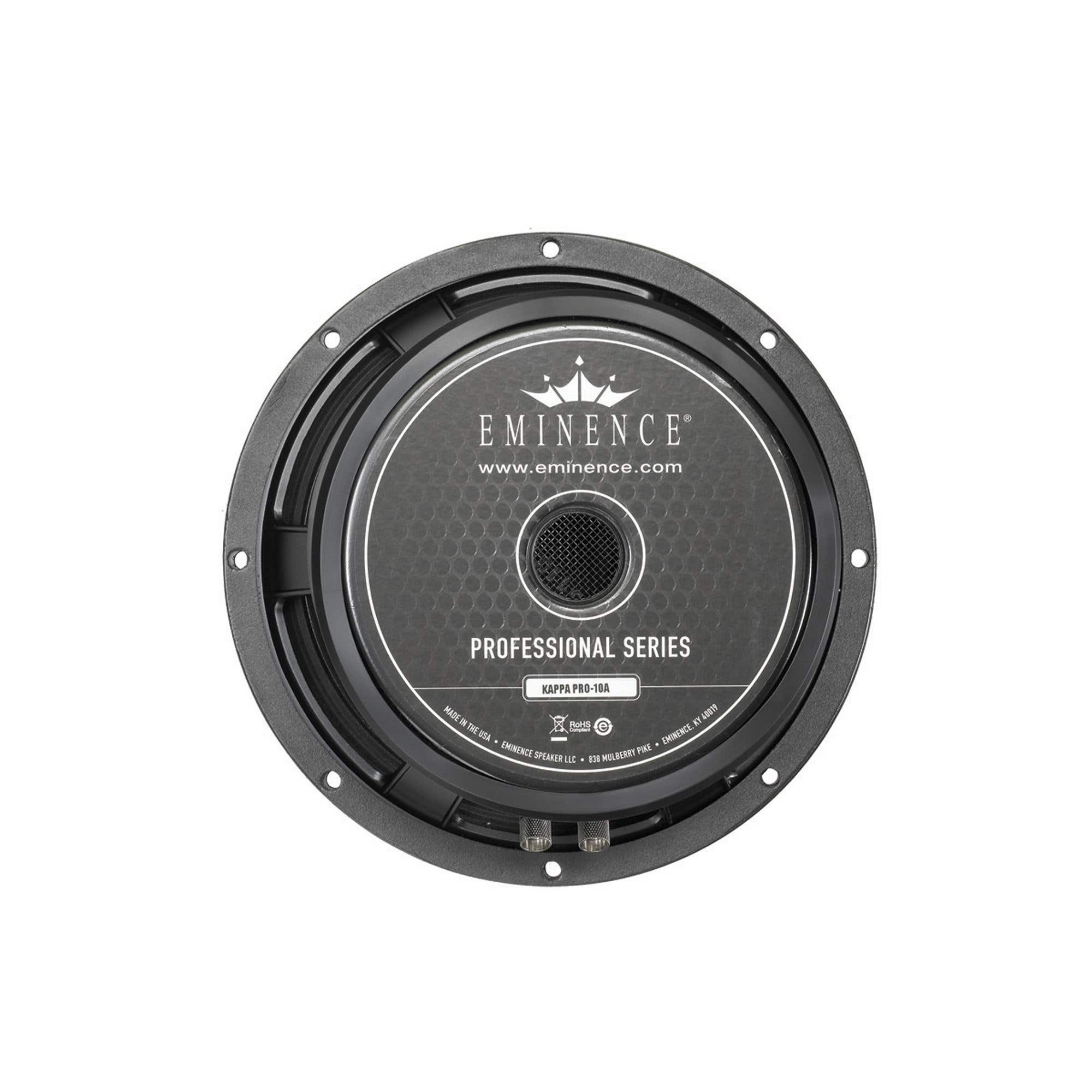 Eminence Professional KappaPro10A 10 Inch Speaker 500 Watts