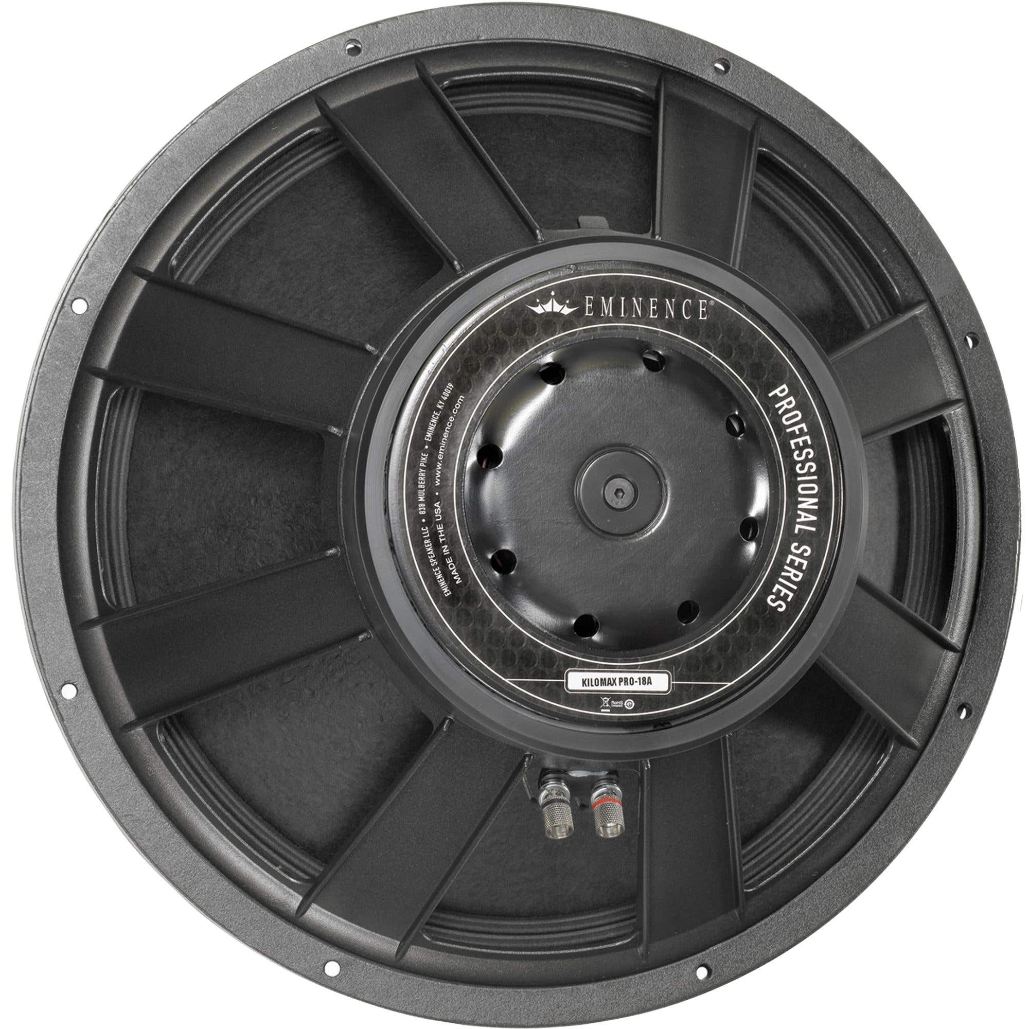Eminence KilomaxPro 18A 18 Inch PA Subwoofer Speaker 1250 Watts