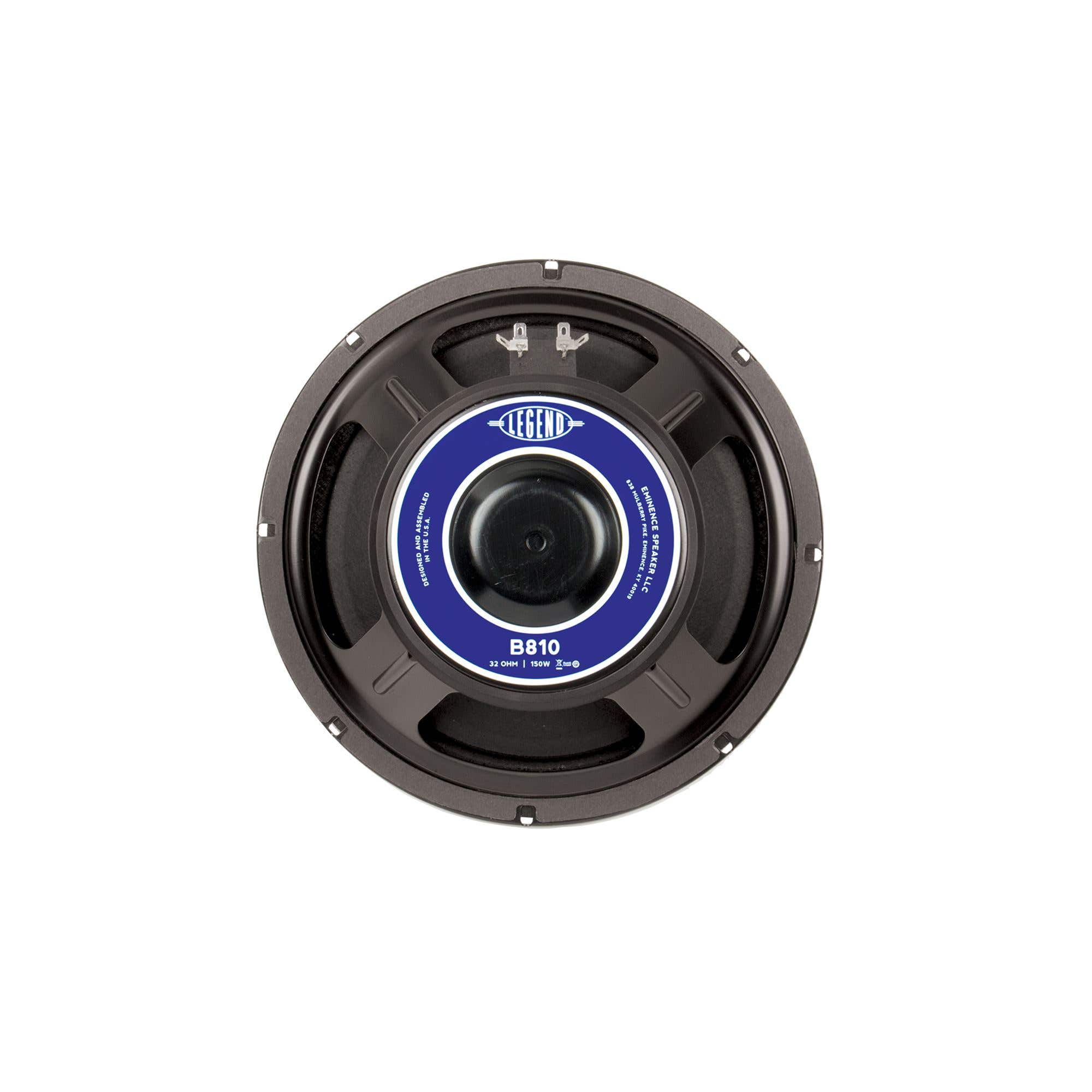 Eminence Legend B810 10 Inch Bass Amplifier Speaker 150 Watts