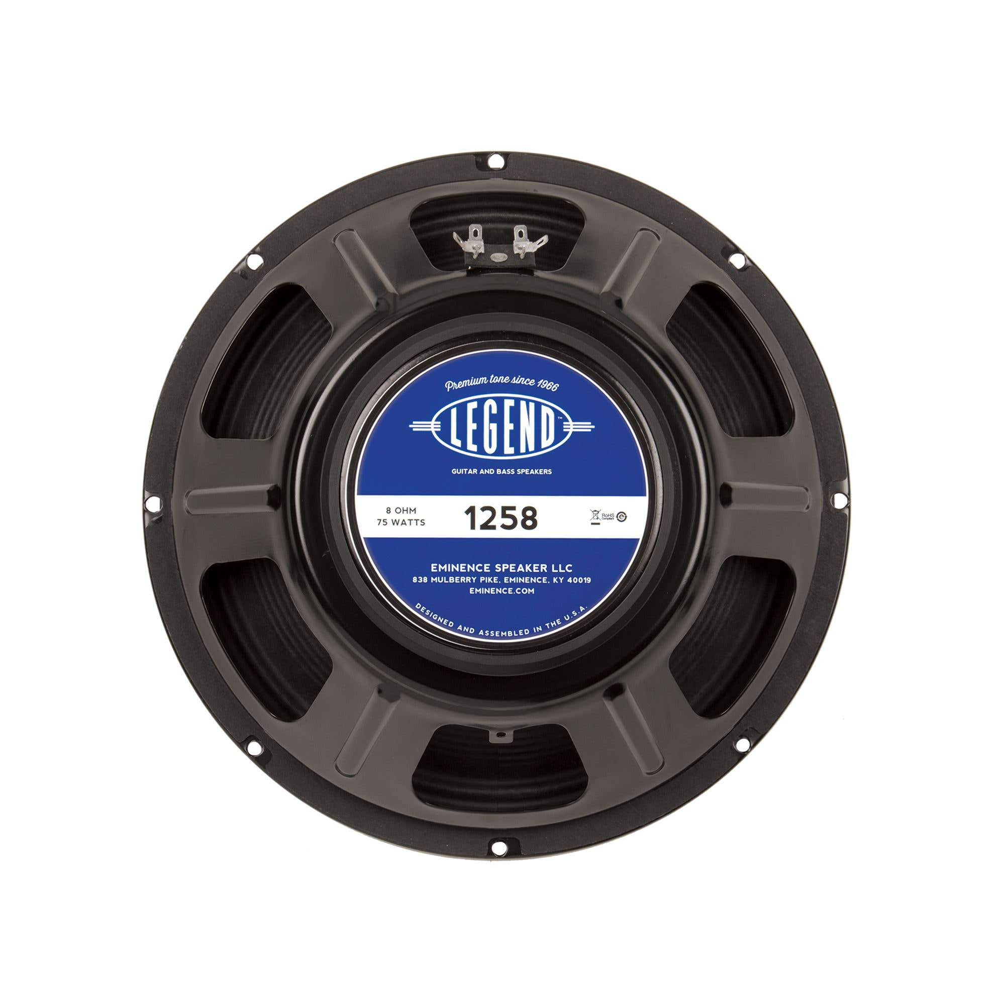 Eminence Legend 1258 12 Inch Guitar Speaker 50 Watts