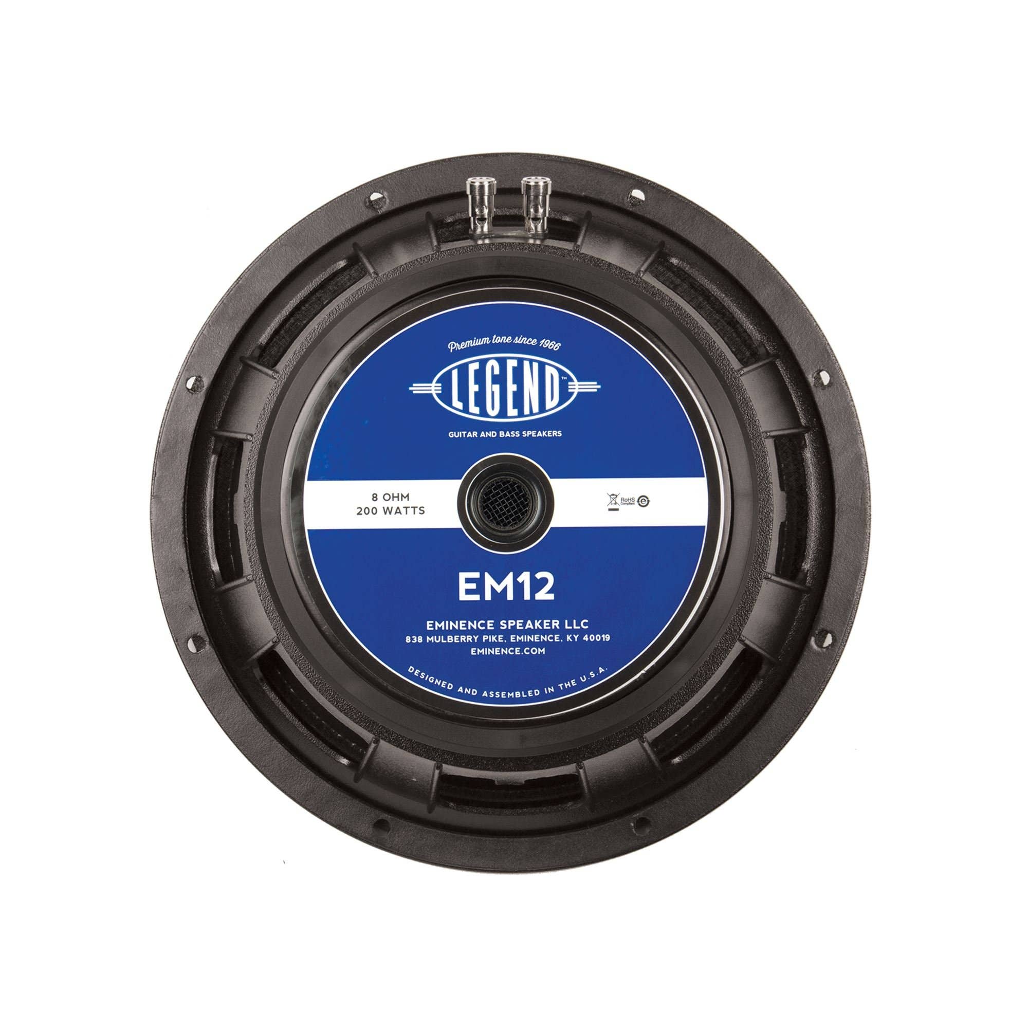 Eminence Legend EM12 12 Inch Guitar Speaker 200 Watts