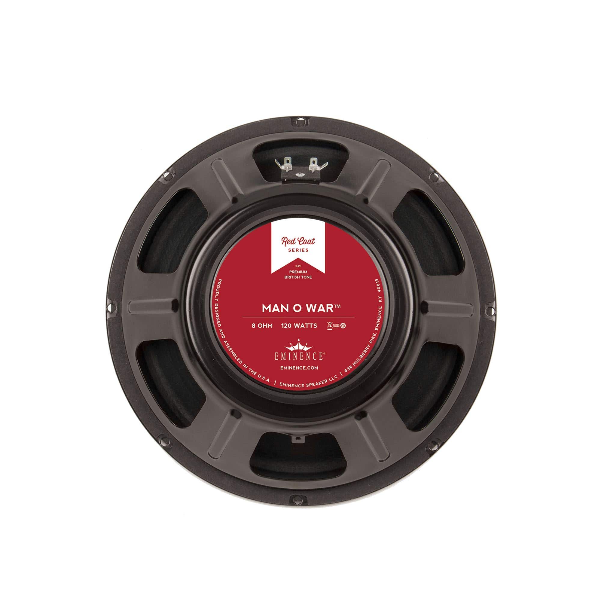 Eminence Red Coat ManOWar 12 Inch Guitar Speaker 120 Watts