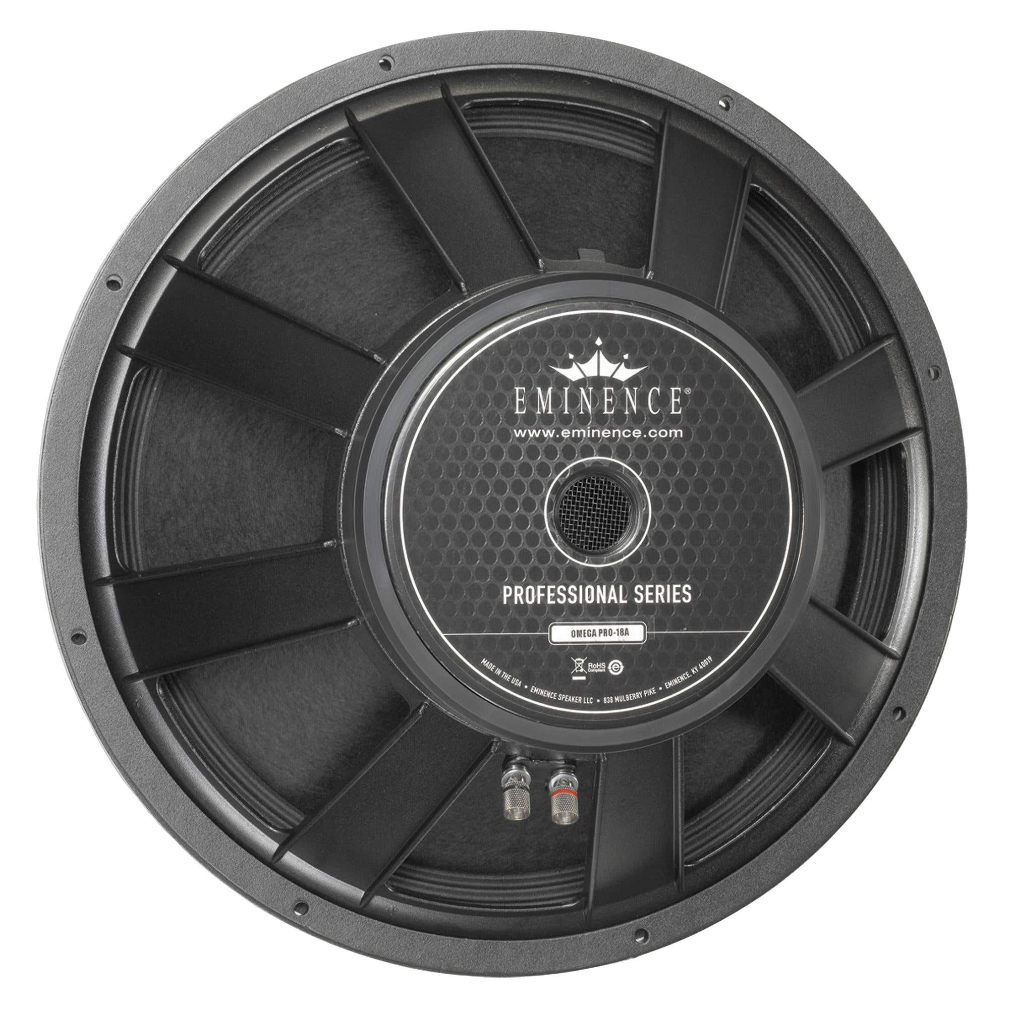 Eminence OmegaPro 18A 18 Inch Replacement PA Speaker 800 Watts