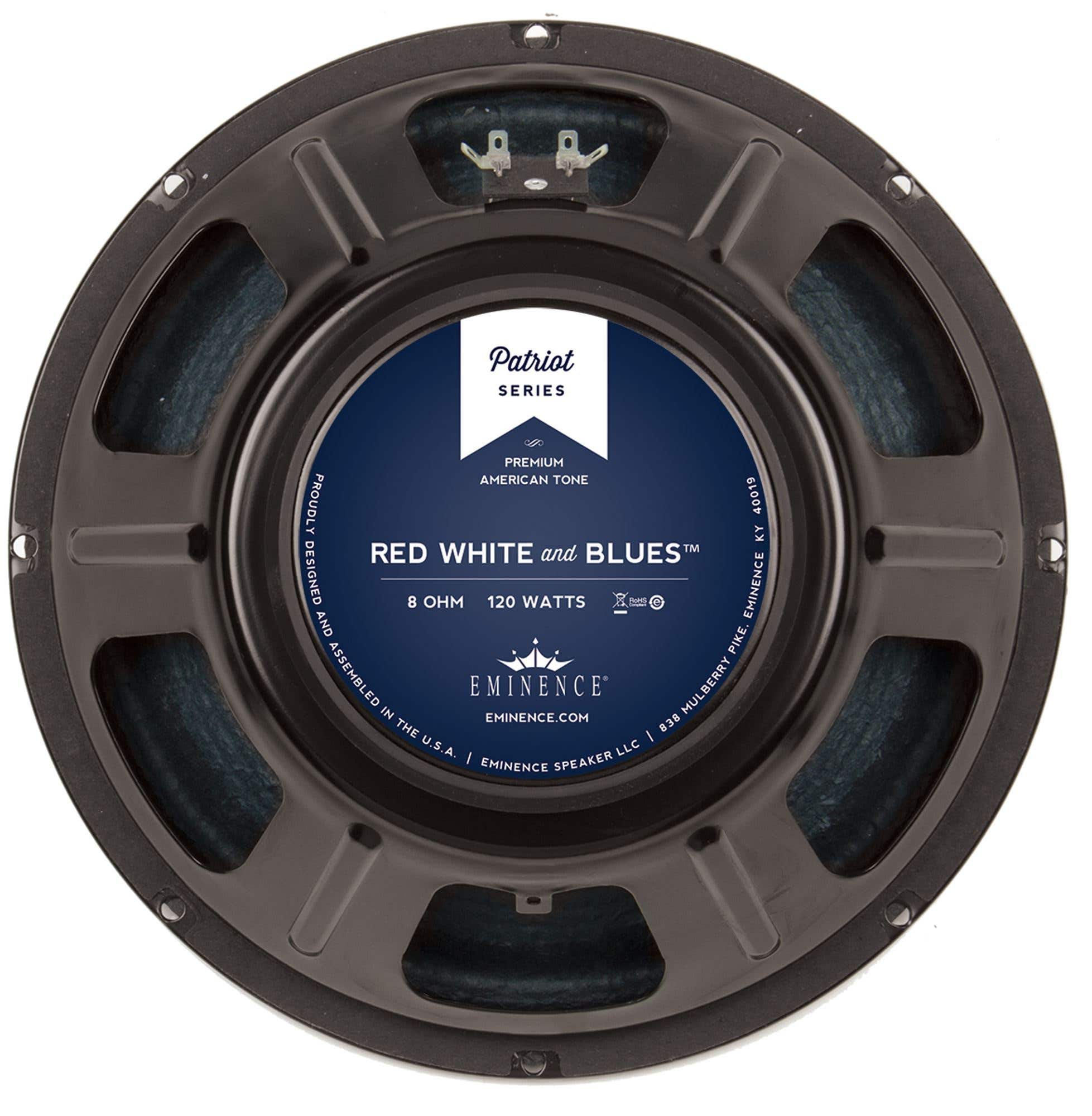 Eminence Patriot Red White & Blues 12 Inch Guitar Speaker 120 Watts