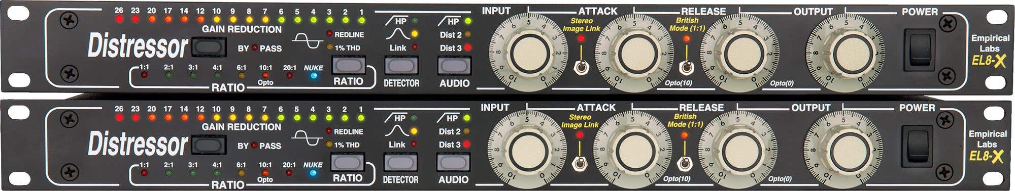 Empirical Labs EL8X-S Distressor British Mod Stereo Pair