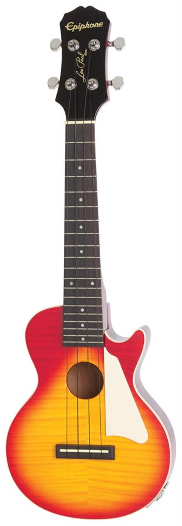 Epiphone Les Paul Acoustic Electric Ukulele with Gig Bag