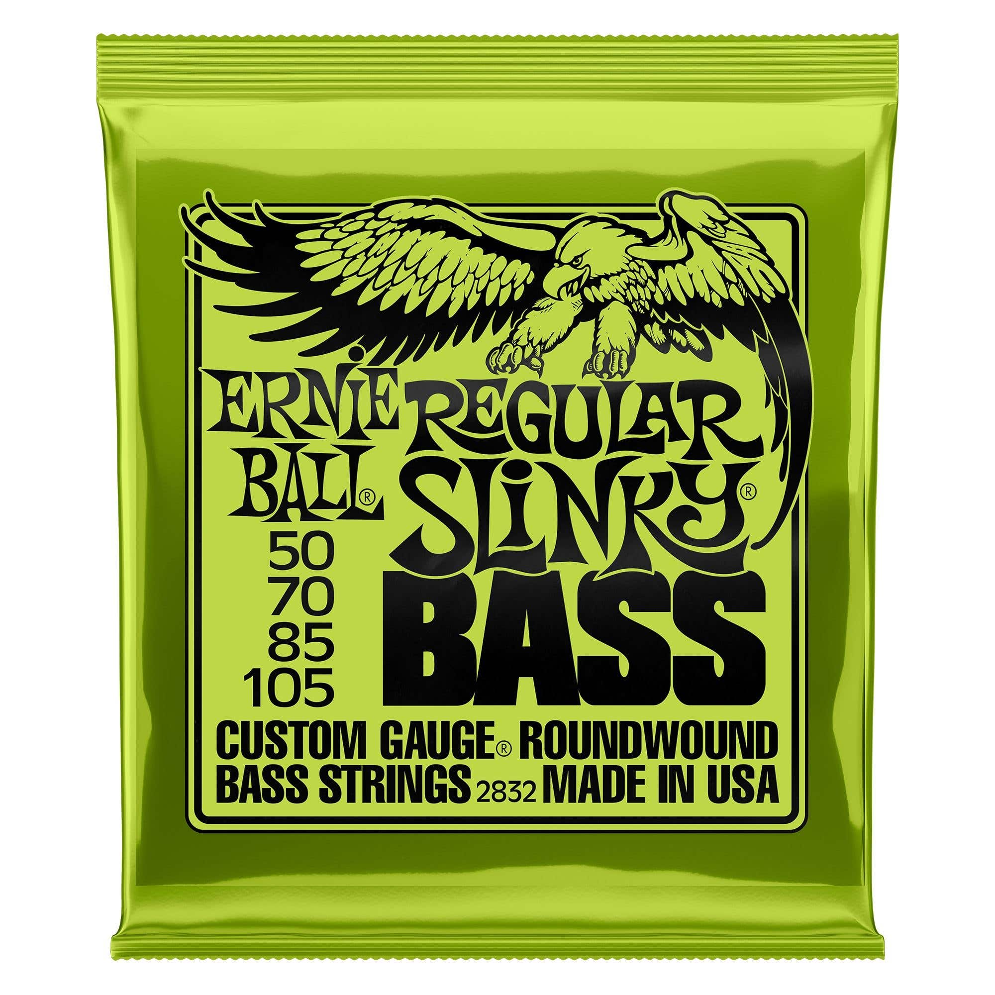 Ernie Ball P02832 Regular Slinky Bass Strings