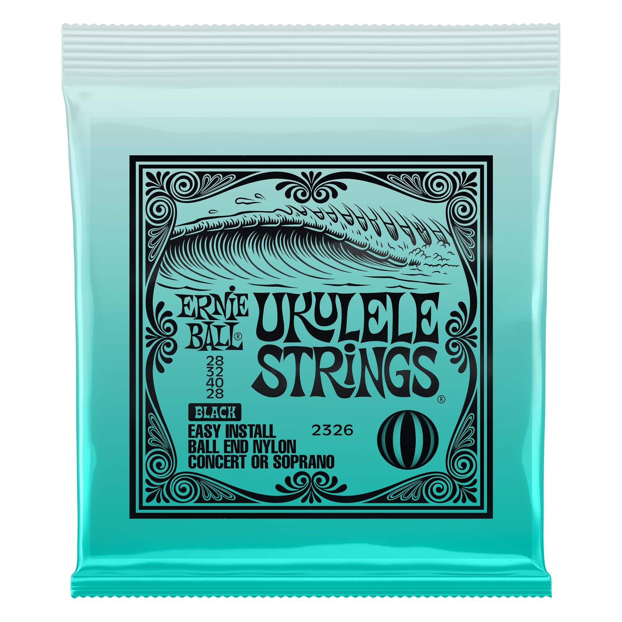 Ernie Ball Concert/Soprano Ball End Nylon Ukulele Strings