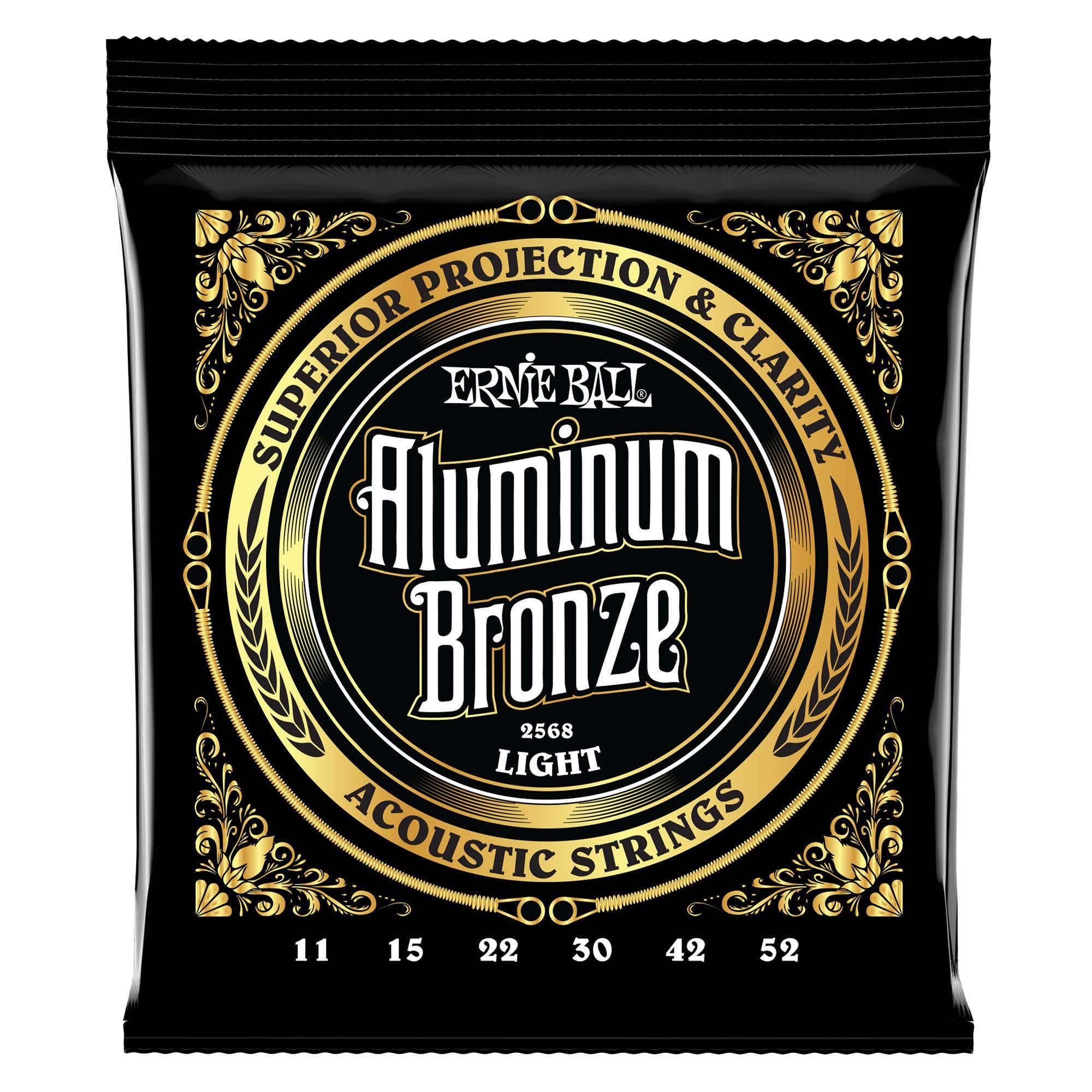 Ernie Ball P02564 Aluminum Bronze Acoustic Medium Strings
