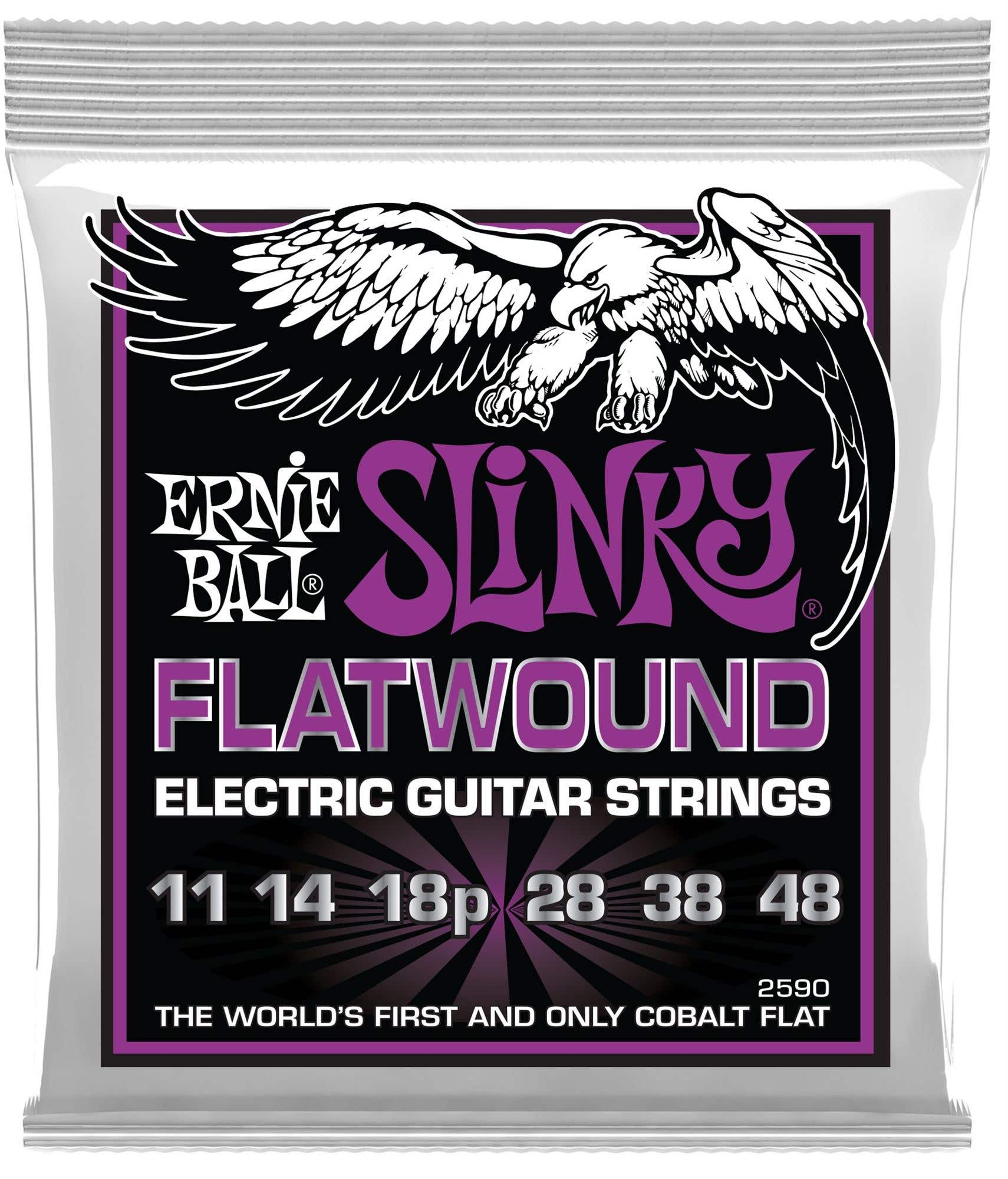 Ernie Ball Slinky Flatwound Electric Guitar Strings