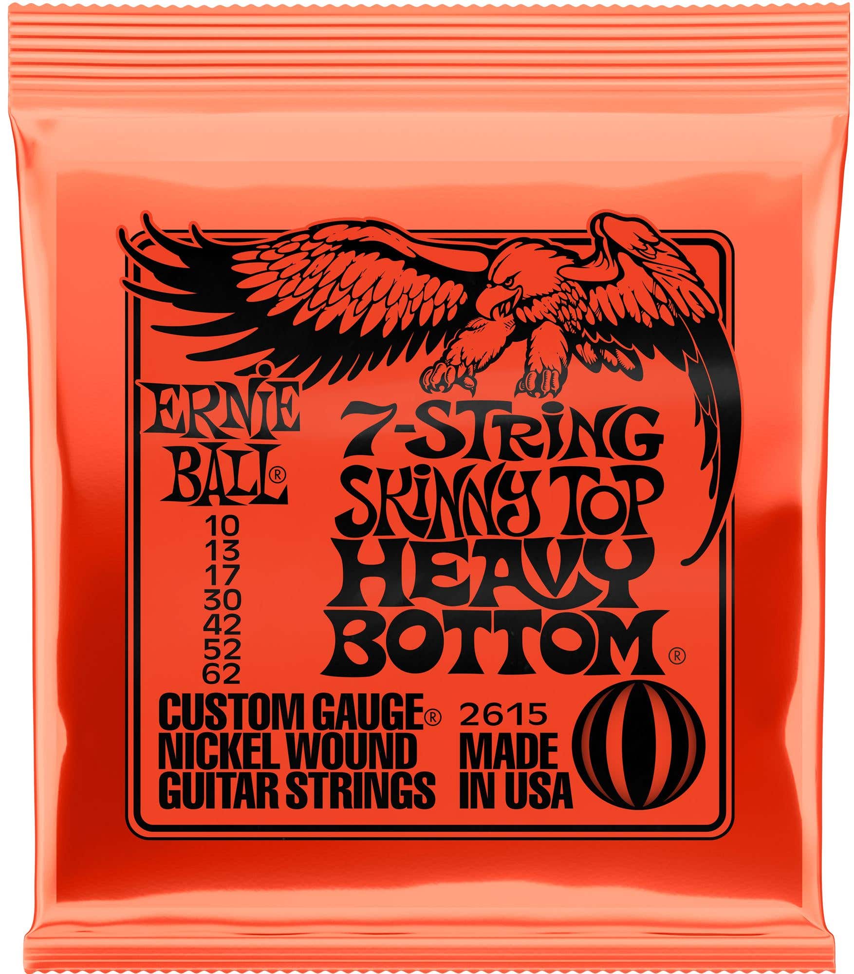 Ernie Ball P02615 7-String Electric Guitar Strings