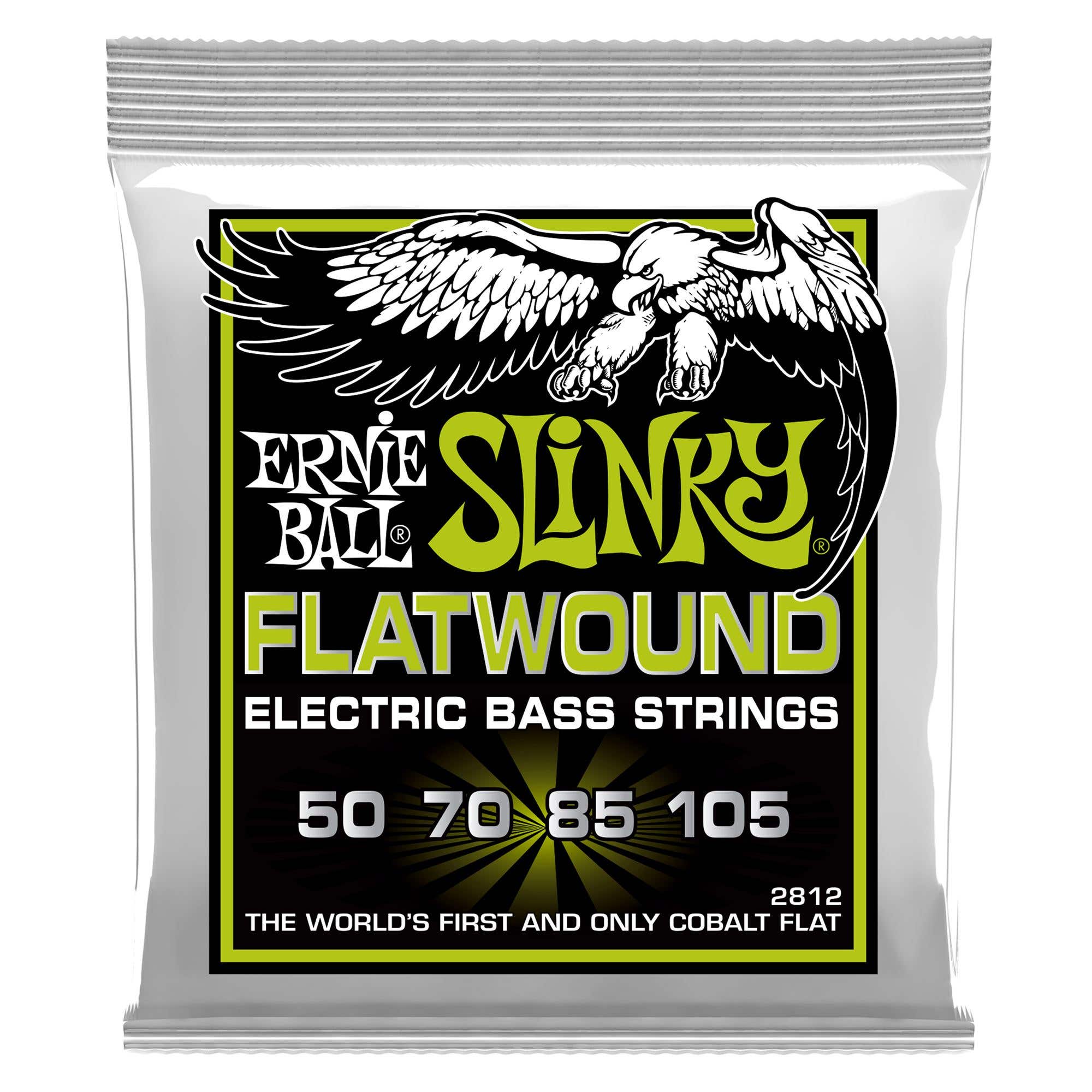 Ernie Ball Flatwound Electric Bass Strings