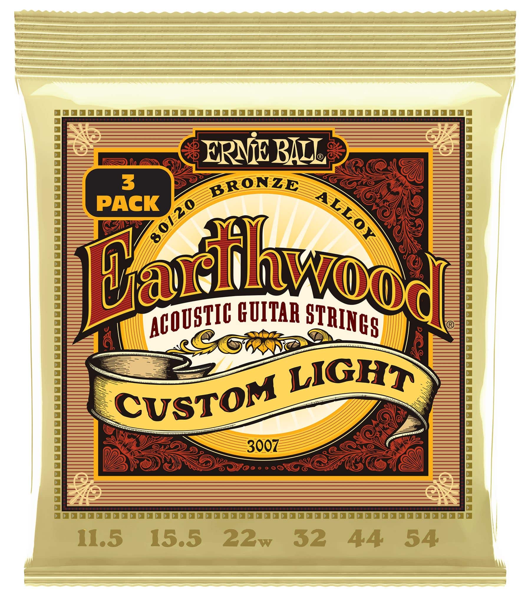 Ernie Ball P02007 80/20 Acoustic Strings
