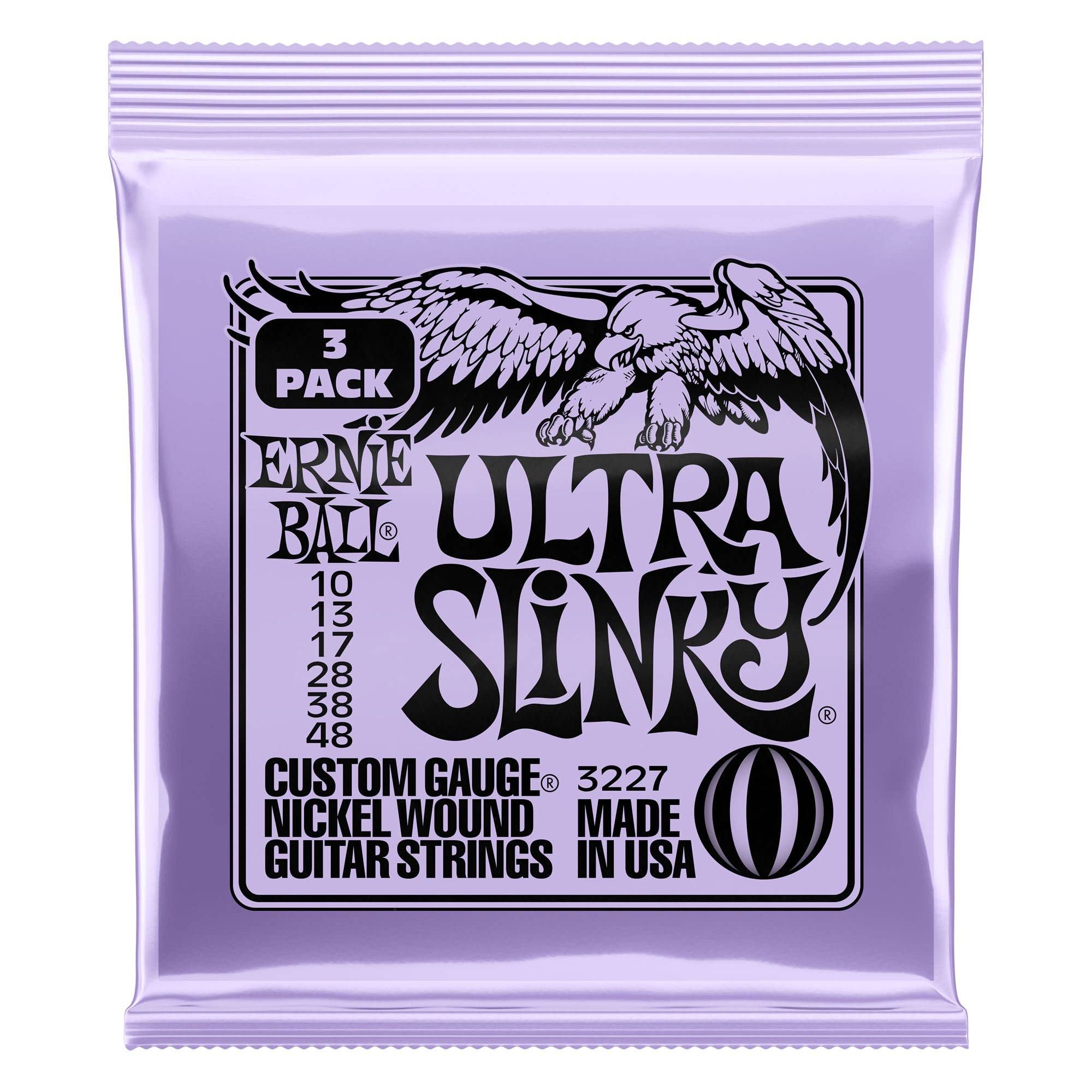 Ernie Ball P02227 Ultra Slinky Electric Guitar Strings