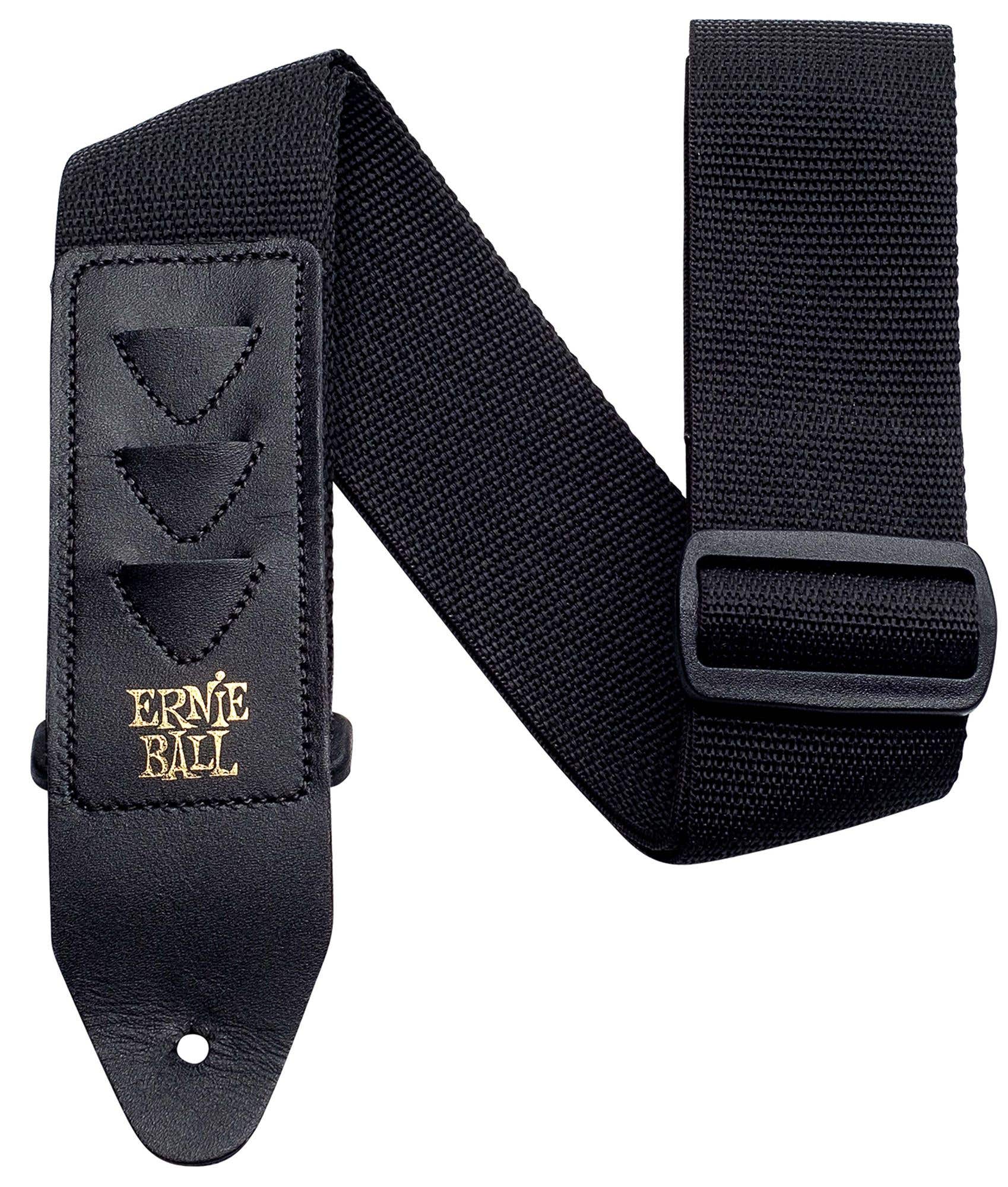 Ernie Ball Pick Holder PolyPro Guitar Strap