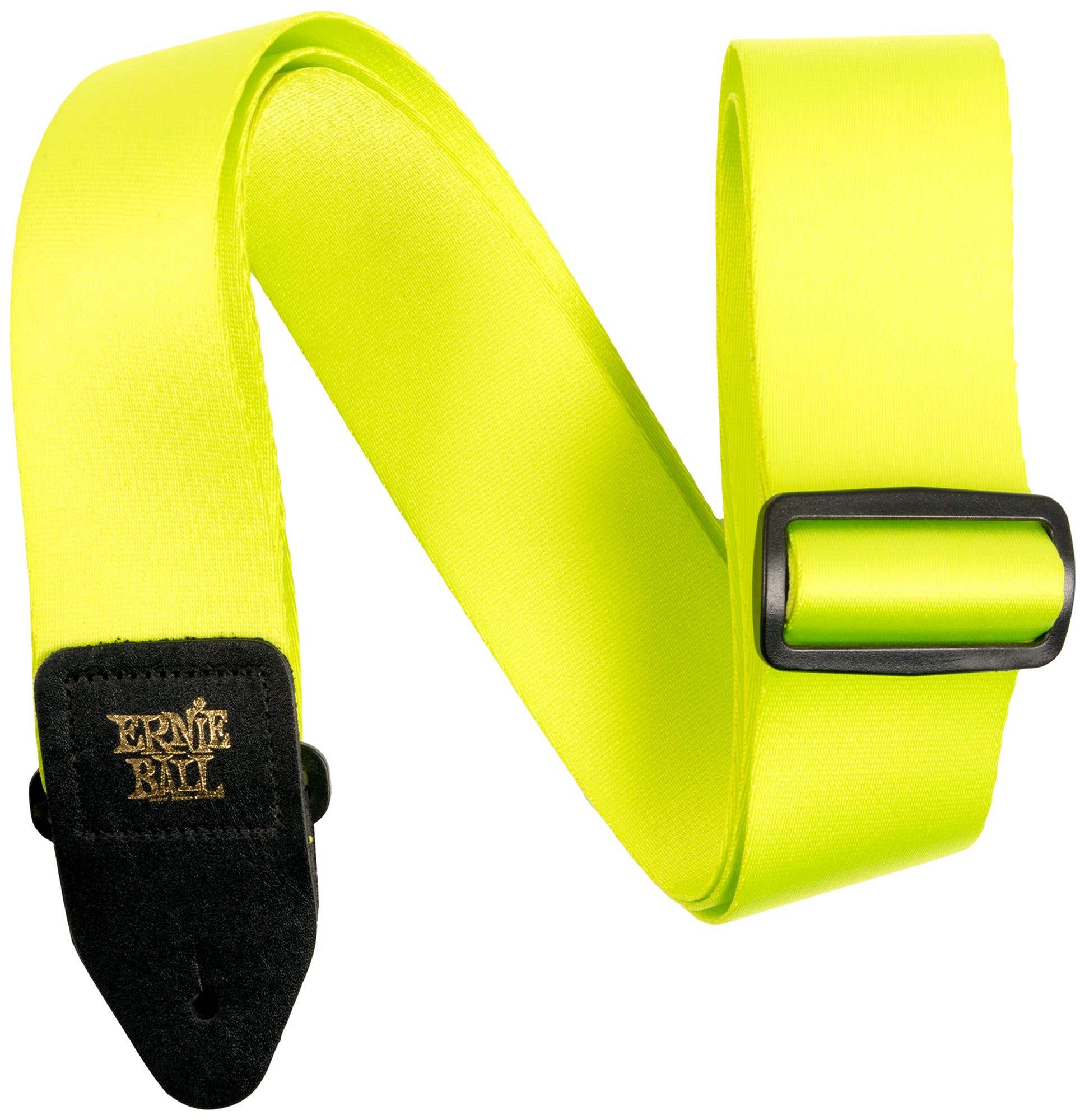 Ernie Ball P05320 Premium Guitar Strap Neon Green