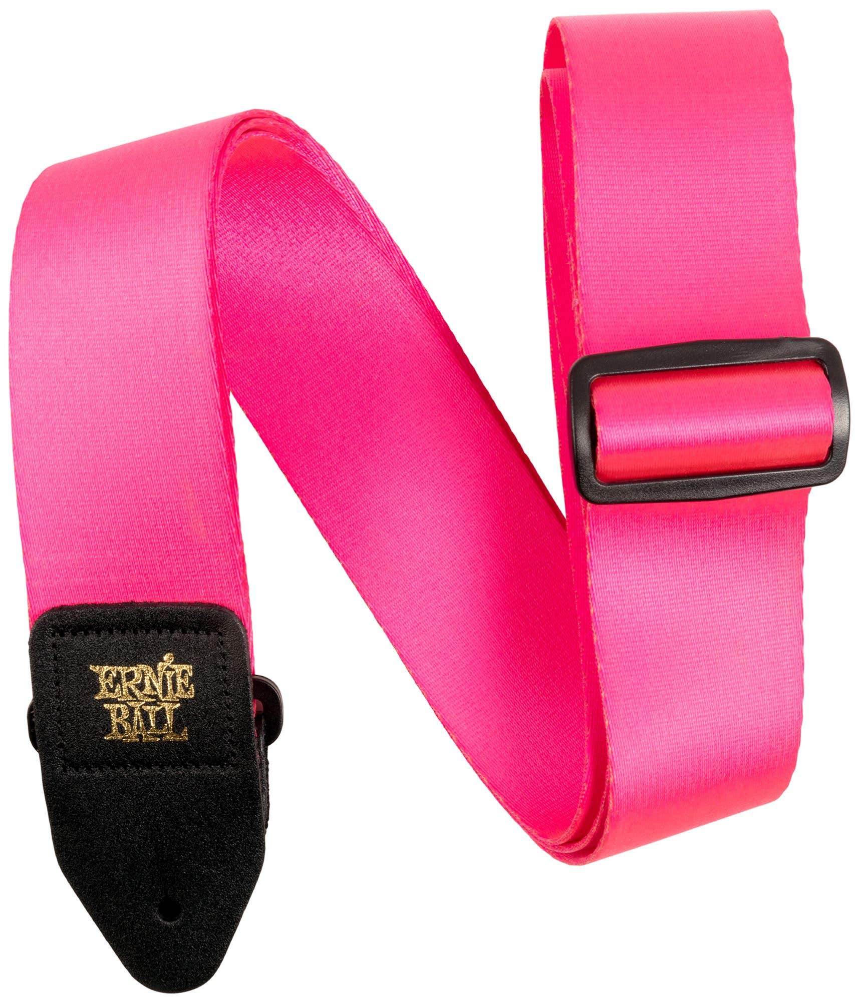 Ernie Ball P05321 Premium Strap Neon Pink