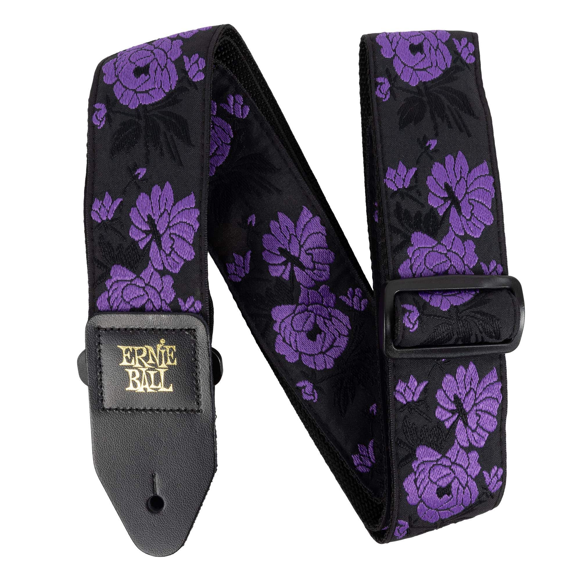 Ernie Ball P05359 Jacquard Guitar Strap Lavender Rose