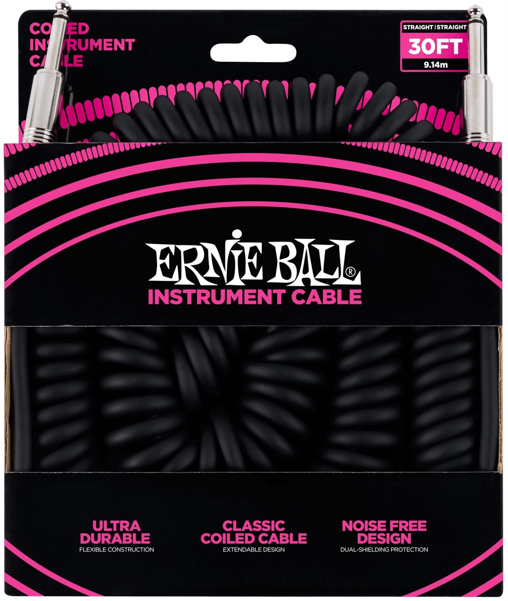 Ernie Ball Coiled Instrument Cable