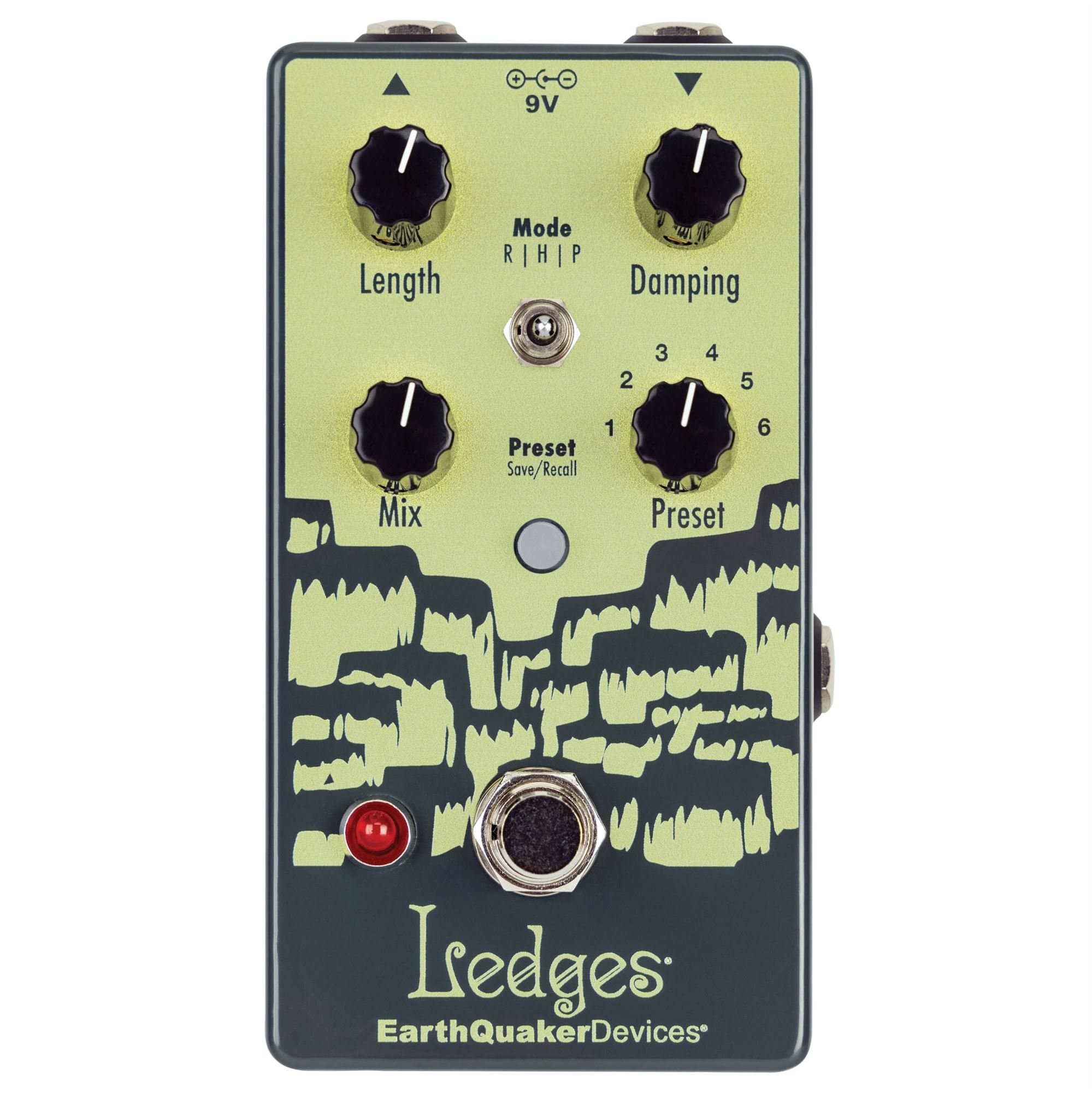 EarthQuaker Devices Ledges Tri Dimensional Reverberation Machine