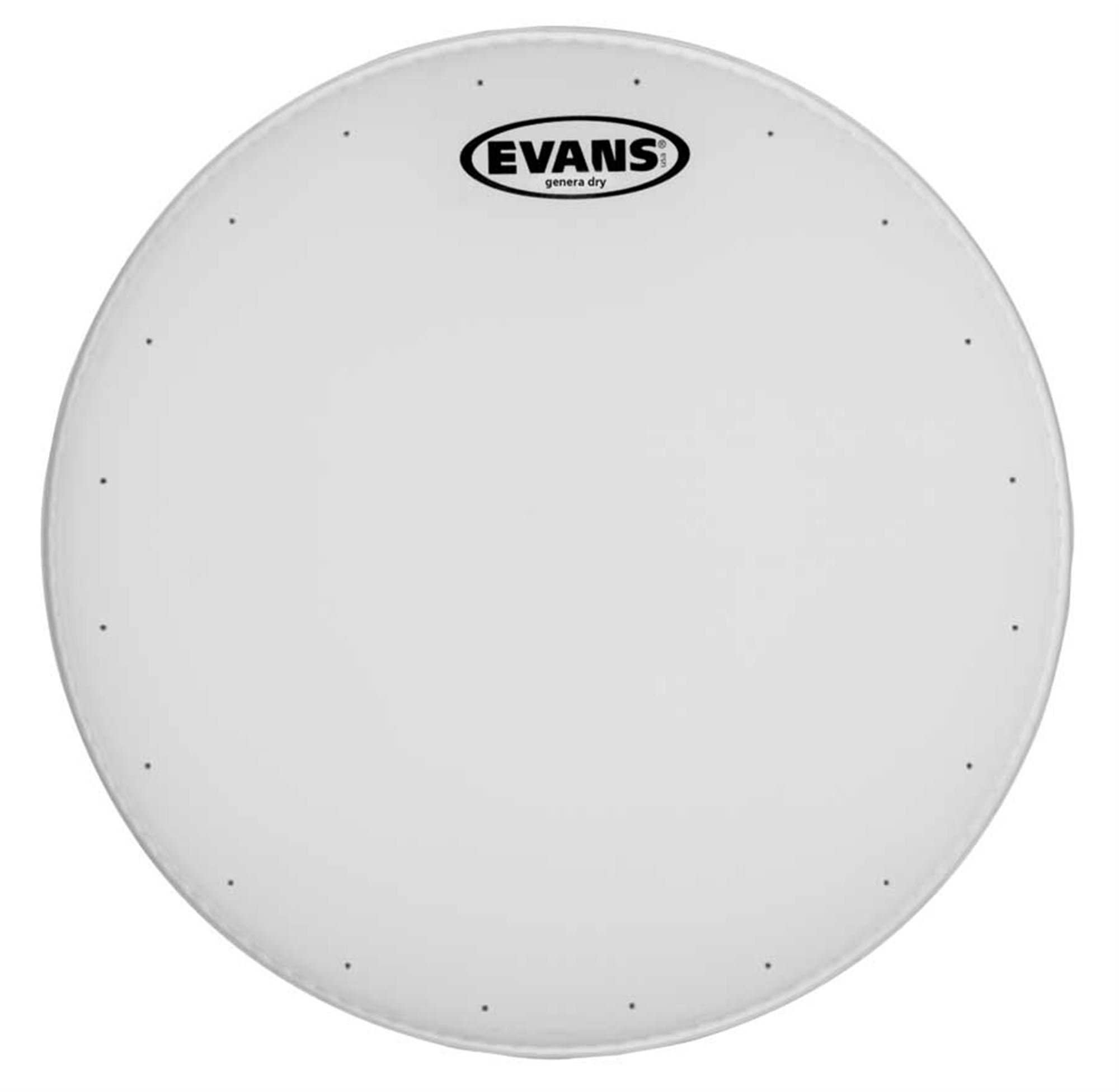 Evans Genera Dry Vented Coated Snare Drum Head 14 Inch