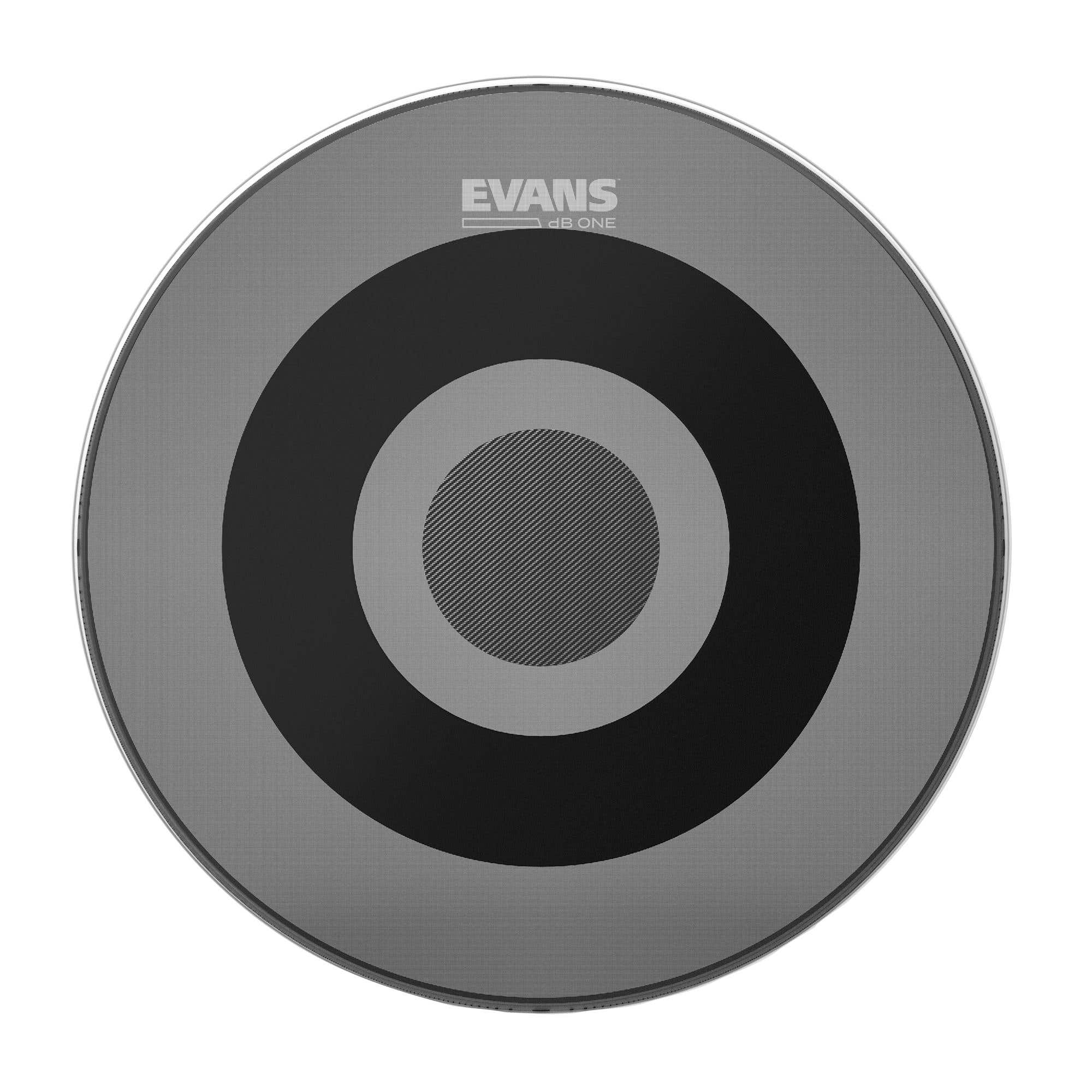 Evans BD22DB1 dB One Shock Weave Mesh Bass Head 22 Inch