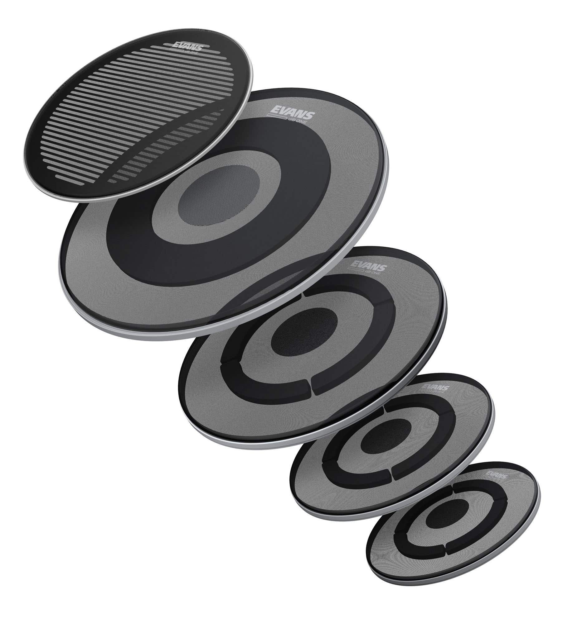 Evans EPPB-DB1-R dB One Rock Pack  10/12/16/14 Snare/22 Bass
