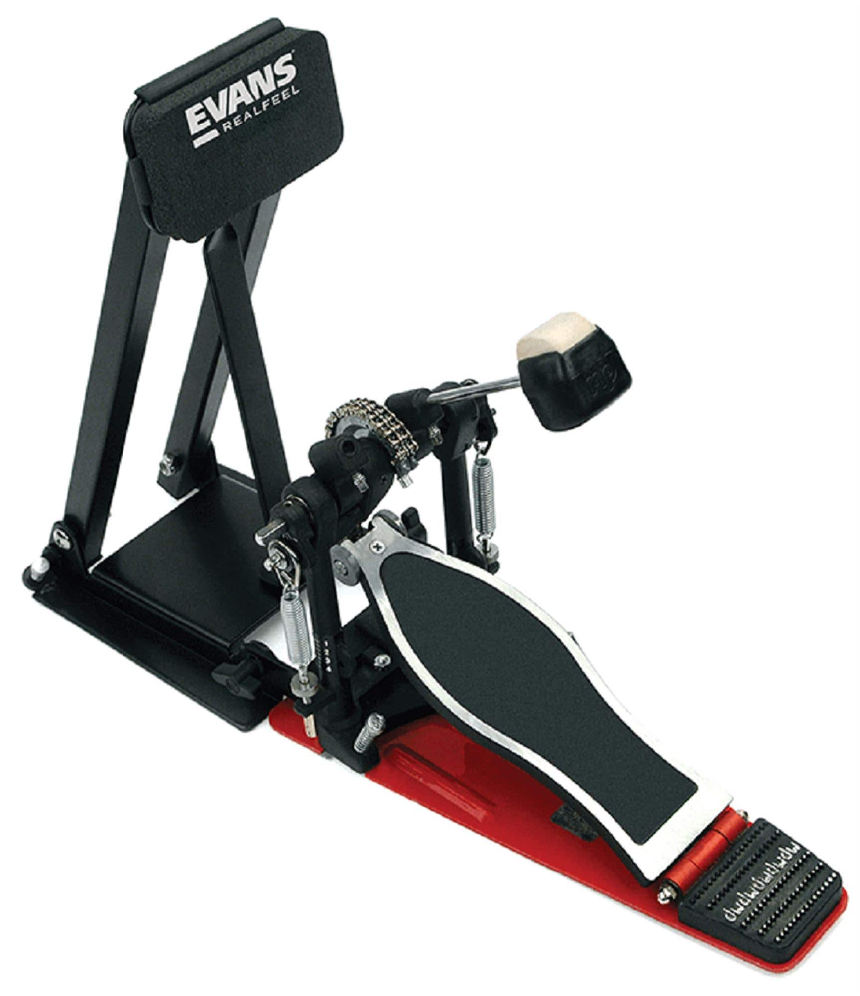 Evans RFBASS RealFeel Folding Bass Pedal Practice Pad