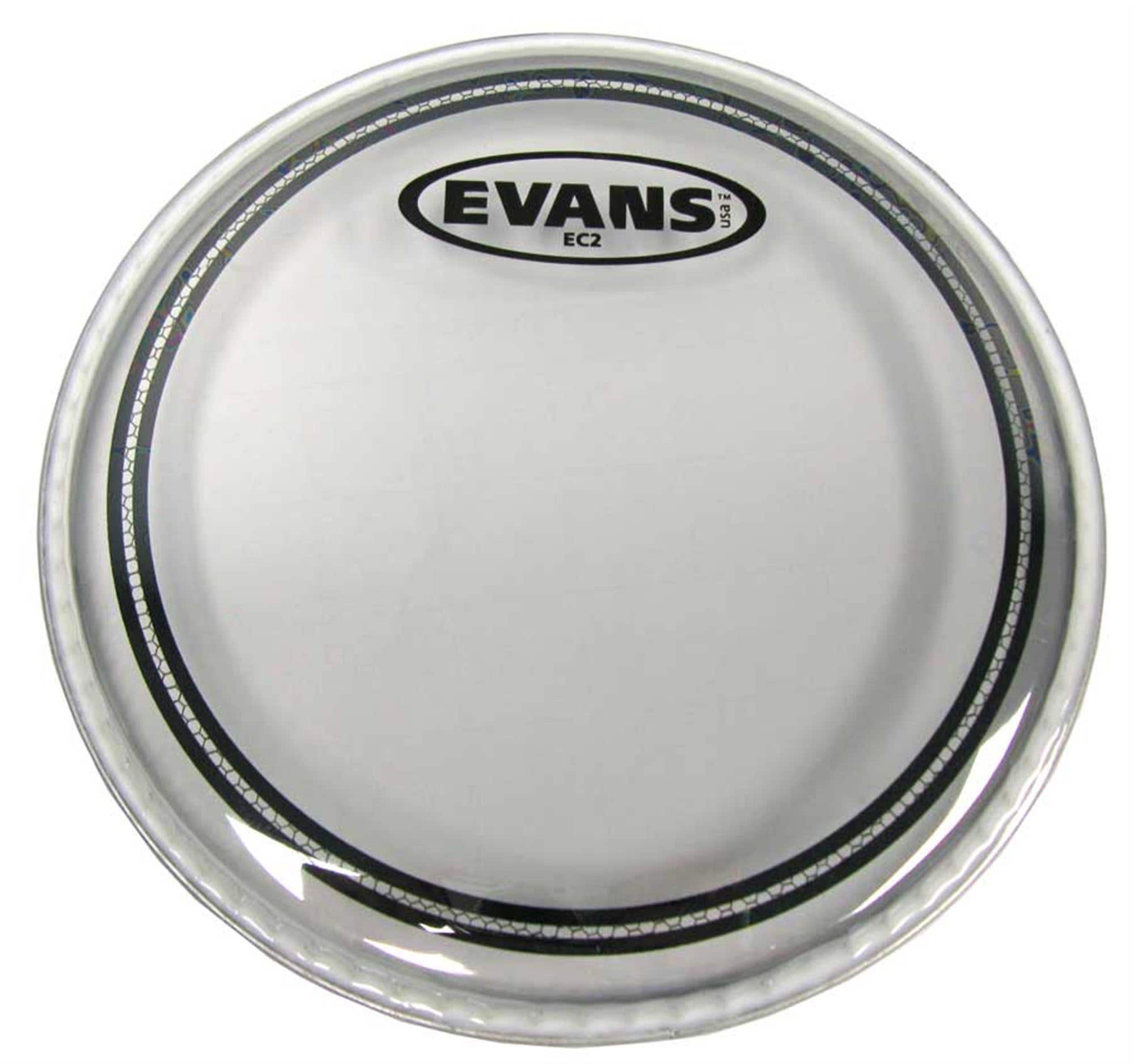 Evans EC2 Edge Control Drum Heads