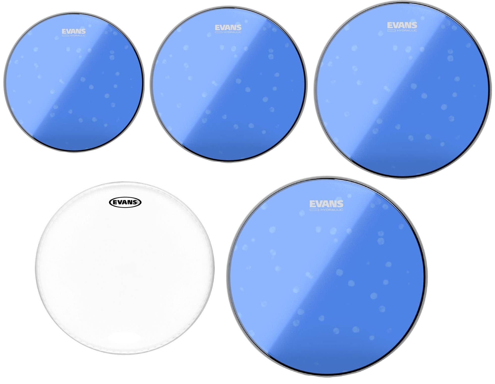 Evans Blue Hydraulic 10/12/14/16 Tom Pack with B14G1