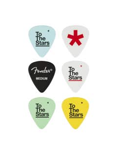 Fender Tom DeLonge To The Stars 351 Celluloid Picks 6 Pack