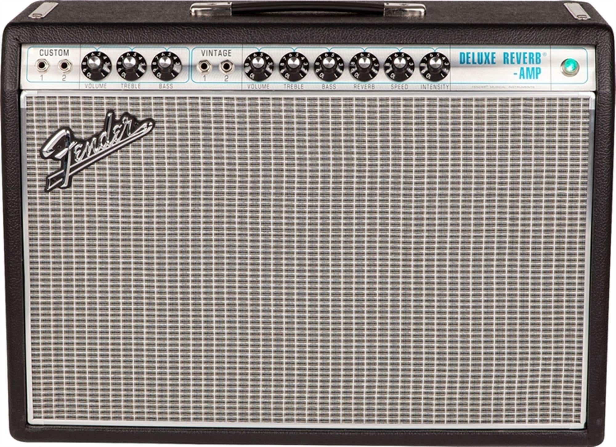 Fender 68 Custom Deluxe Reverb 22 Watt 1x12 Guitar Combo Amplifier