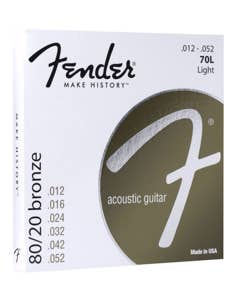 Fender 80/20 Bronze Acoustic Guitar Strings