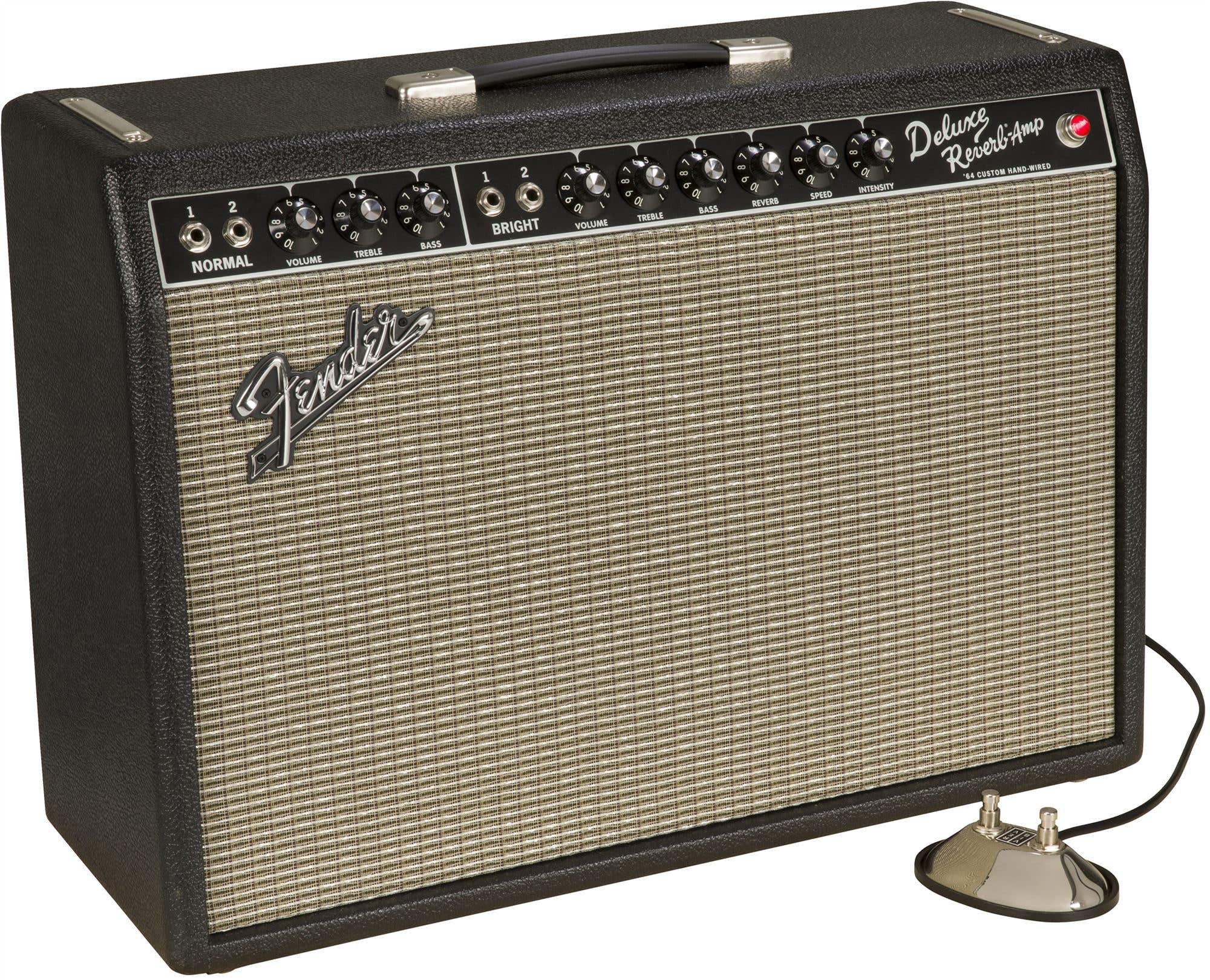 Fender 64 Custom Deluxe Reverb Handwired Combo Amp 20 Watts