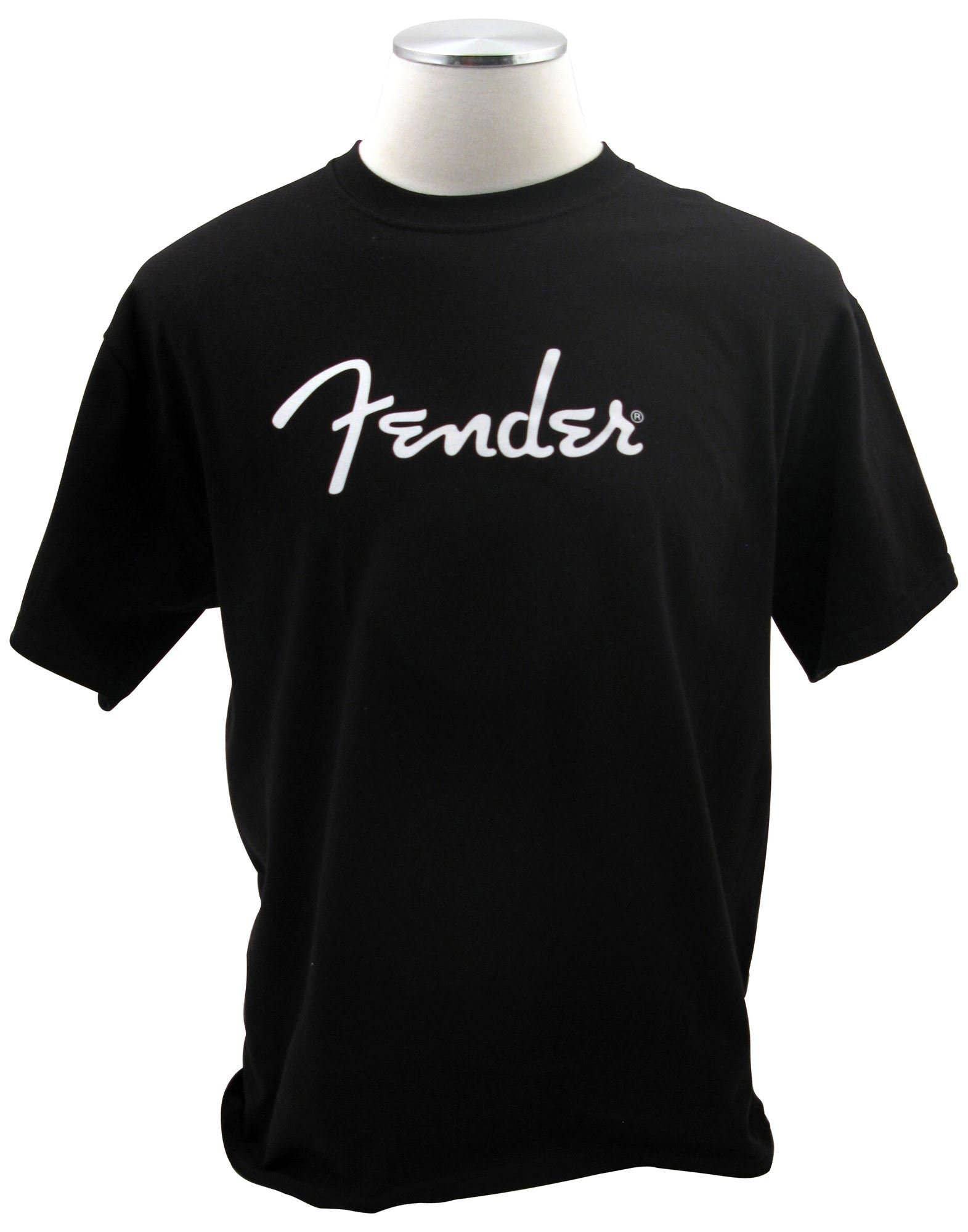 Fender Spaghetti Logo T Shirt Black XXL