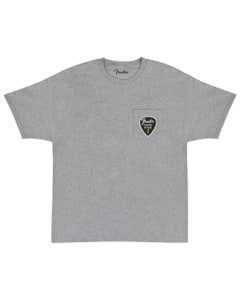 Fender Pick Patch Pocket Tee Athletic Gray