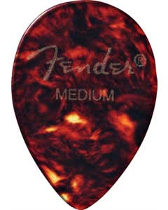 Fender 358 Shape Classic Celluloid Guitar Picks 12 Pack