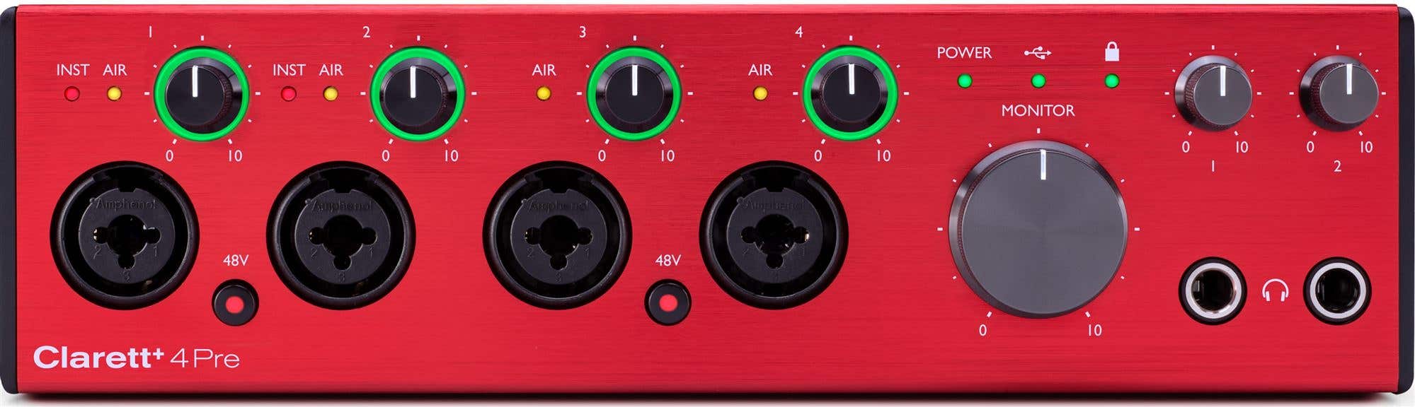 Focusrite Clarett Plus 4Pre USB Audio Interface