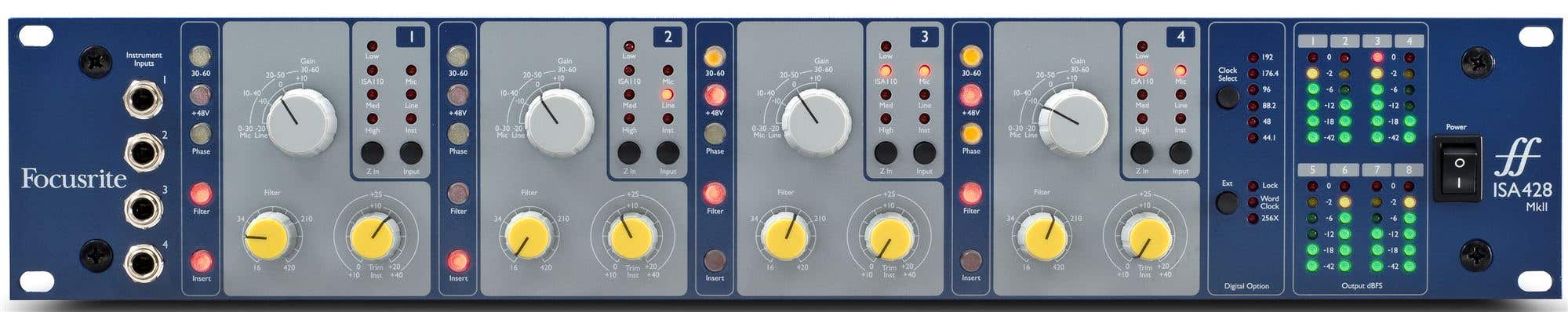 Focusrite ISA 428 MkII Microphone Preamp